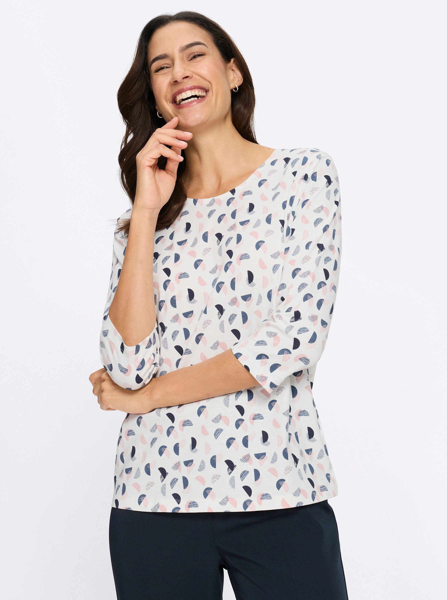 T-Shirt 3/4-Arm-Shirt 3/4-Arm