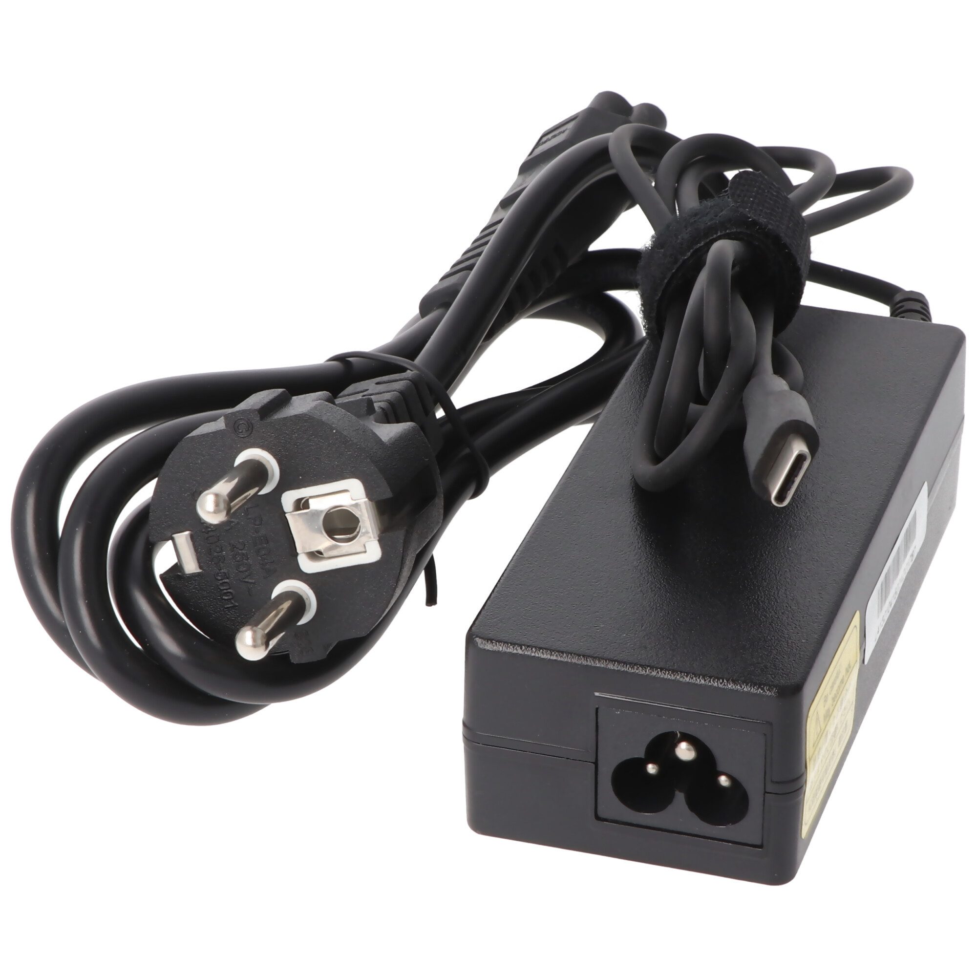 AccuCell USB-C Ladegerät für Laptop mit USB-C Ladebuchse AC Adapter 65W Akku-Ladestation – Bild 4 von 4