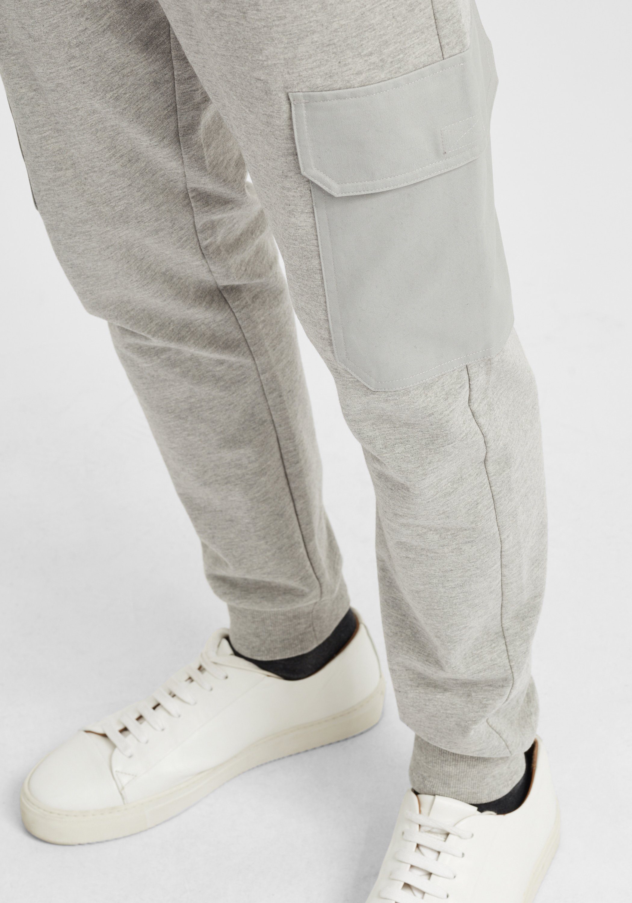 Solid Jogginghose SDJory lange Sweatpants Grey (1840051) Melange