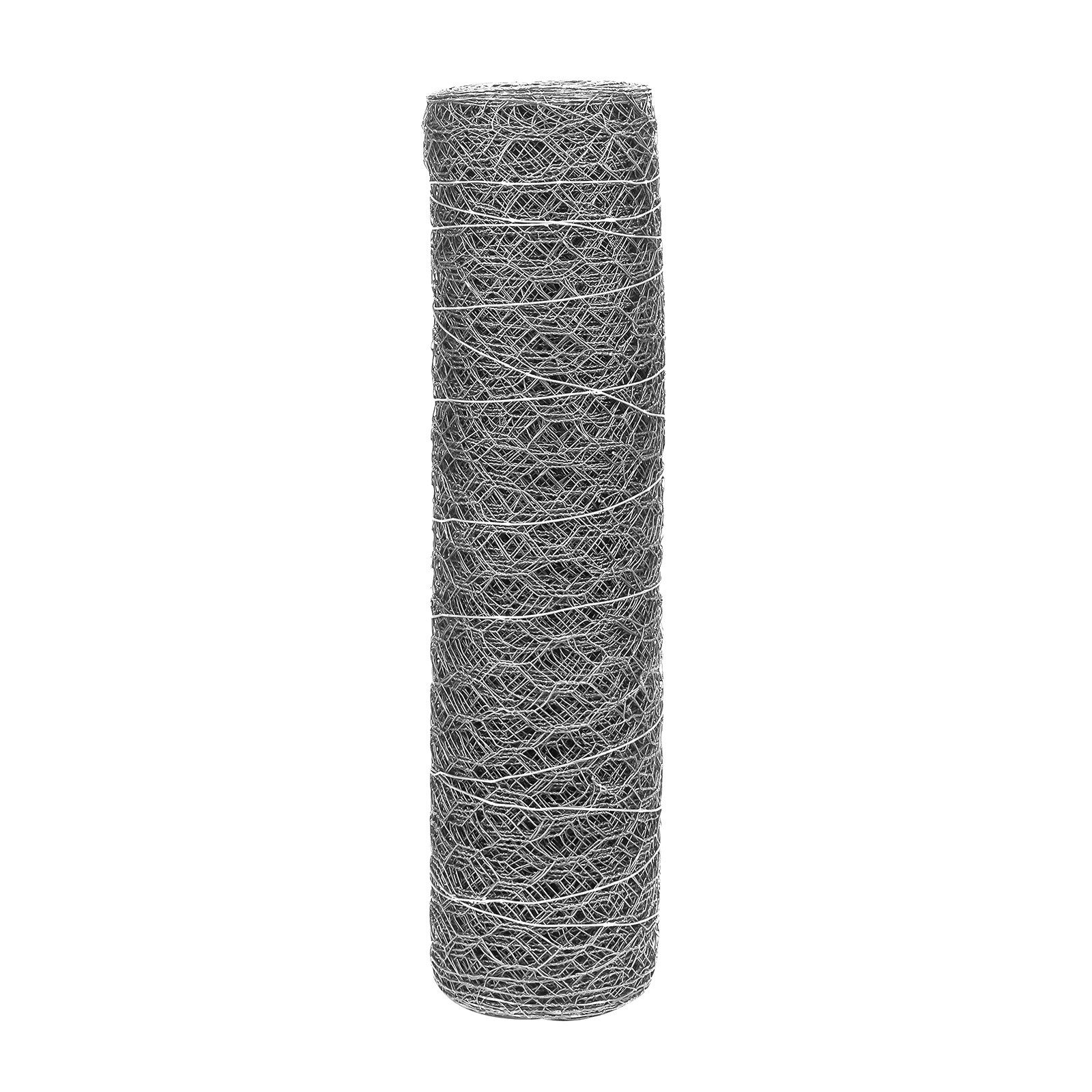 DEMA Geflechtzaun Drahtgeflecht 6eck 25mm 0,5x25m verzinkt