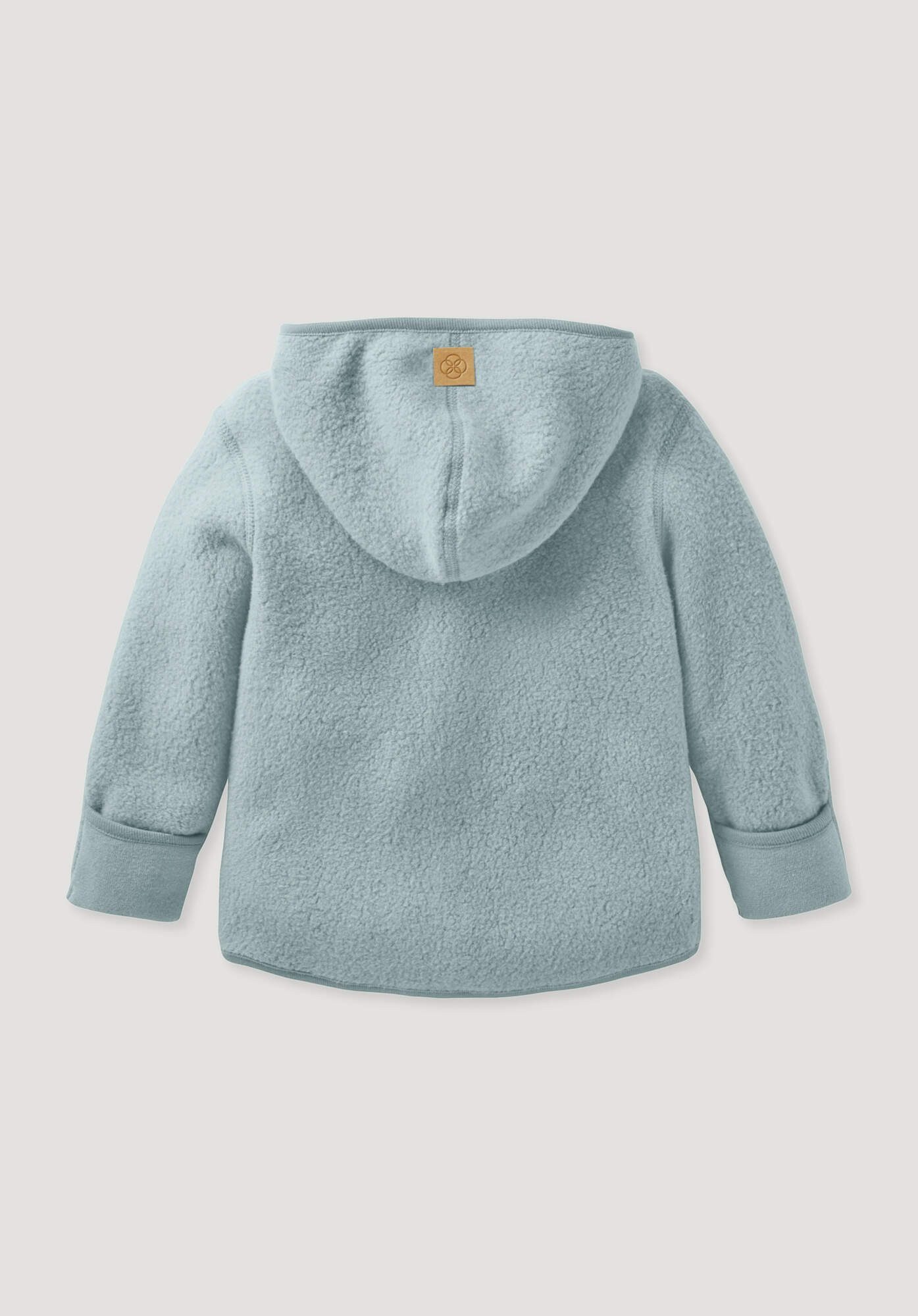 Hessnatur Fleecejacke aus reiner Bio-Baumwolle (1-St)