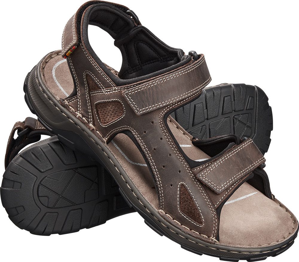 Franco Bettoni Sandale mit verstellbaren Klettverschluss-Riemen