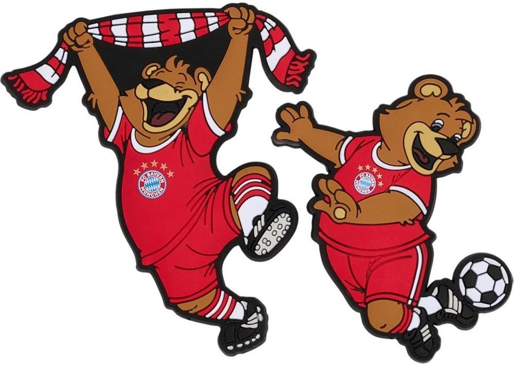 FC Bayern München Magnet Magnet Berni 2er-Set
