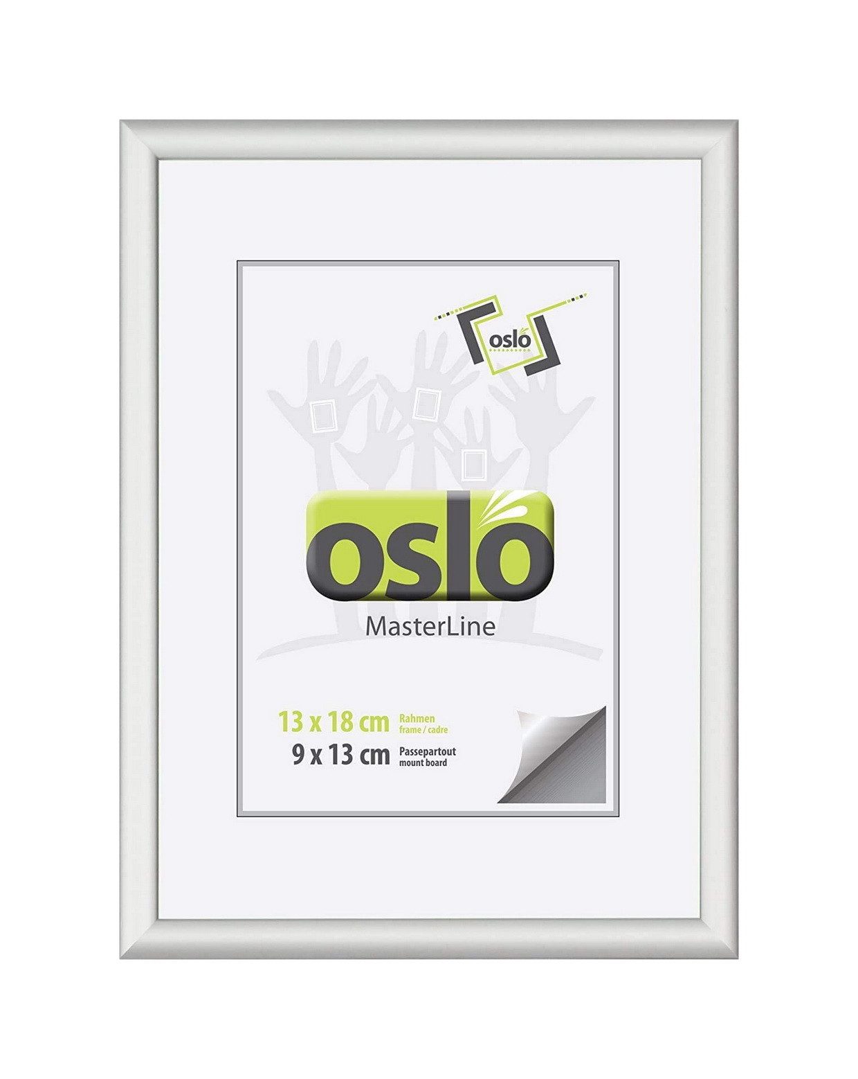Oslo MasterLine Einzelrahmen Bilderrahmen Aluminium schmal günstig online kaufen