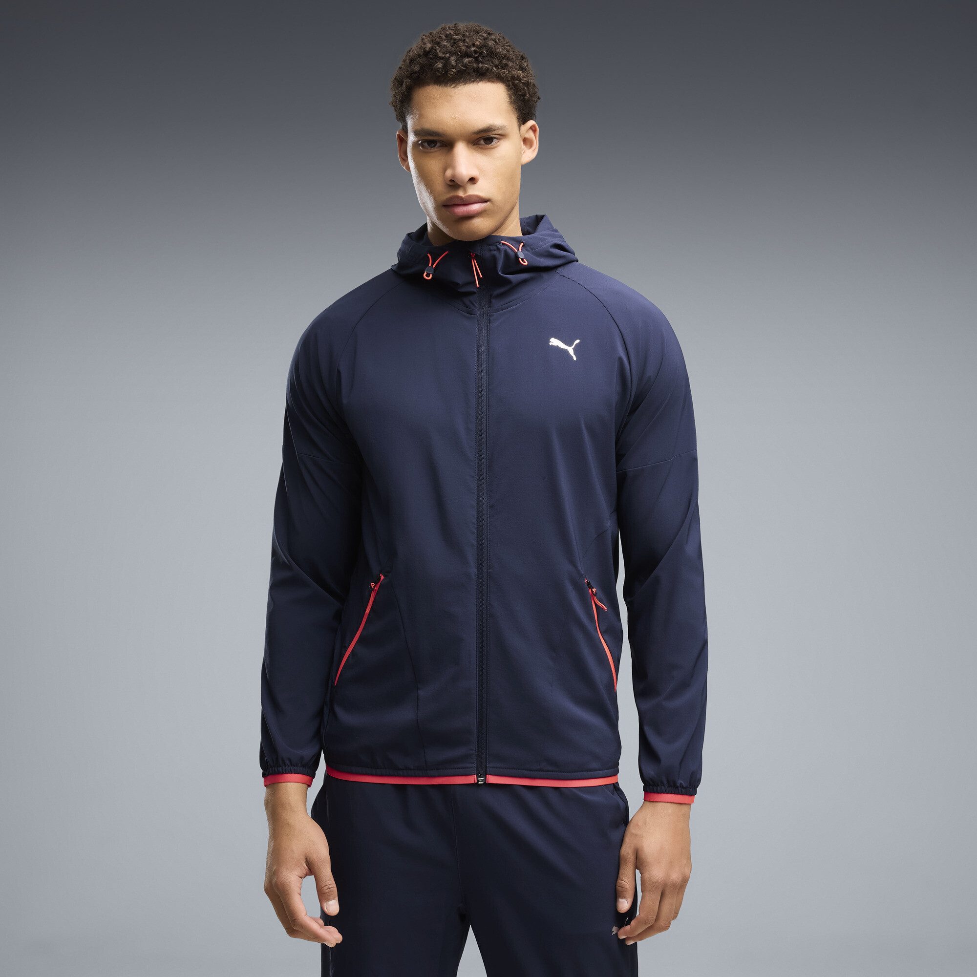 PUMA Trainingsjacke PWRTRAIN Stretch Gewebte Jacke mit Reißverschluss Herren