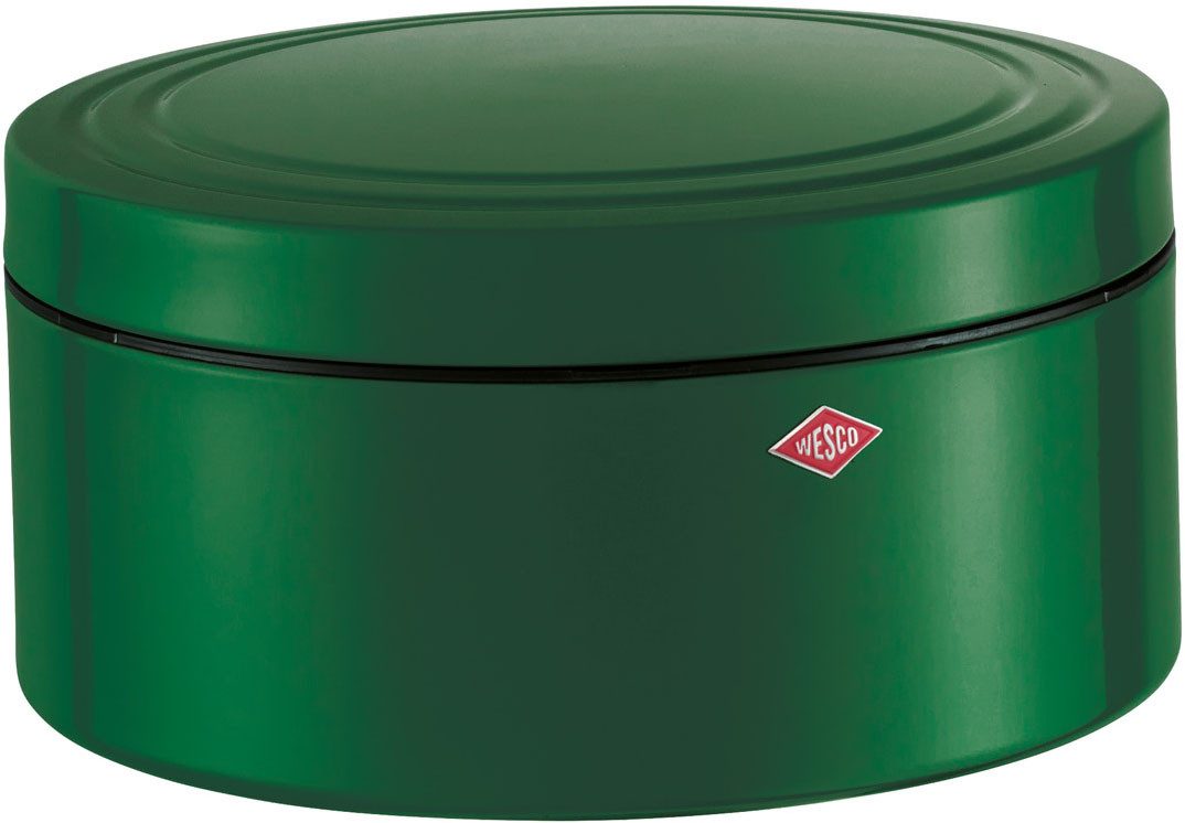 WESCO Keksdose Classic Line - Gebäckdose, Stahlblech, (1-tlg), Dose mit Deckel & Kunststoffring / schließt dicht, 4 L