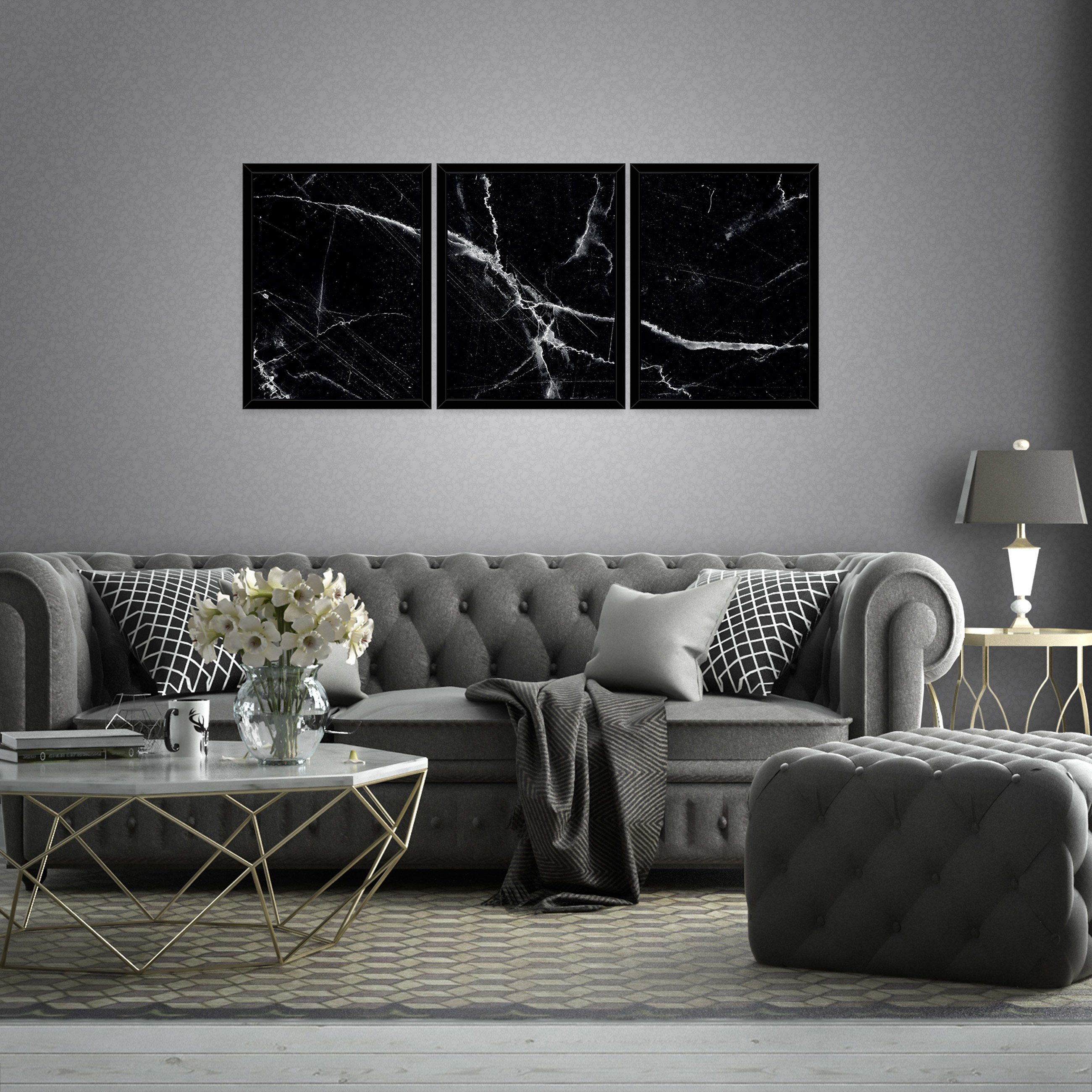 Wallarena Poster Set Mit Rahmen 3 günstig online kaufen