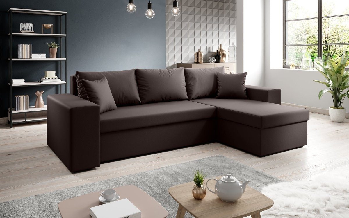 Luxusbetten24 Schlafsofa Designer Sofa Denver, mit günstig online kaufen