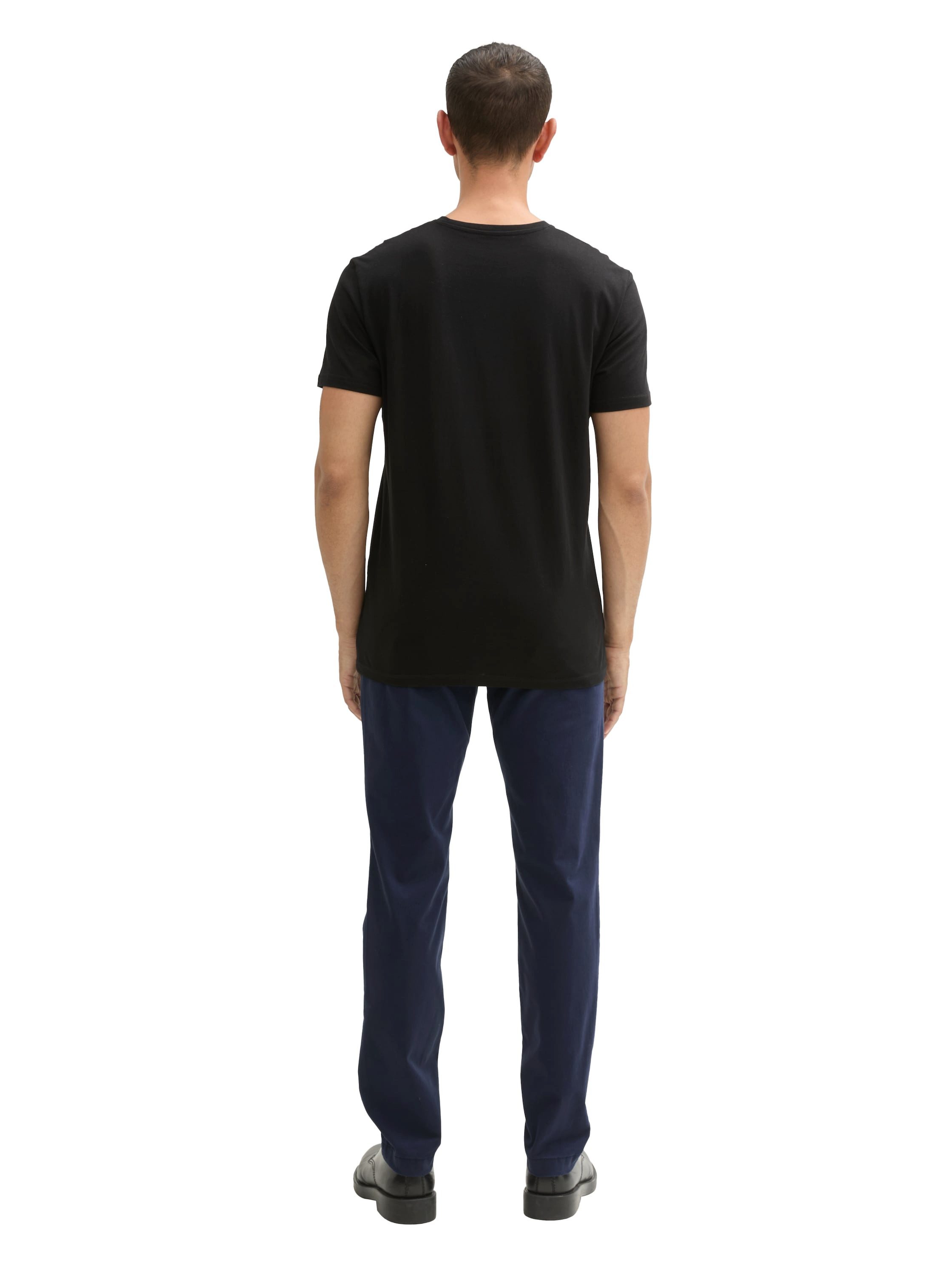 TOM TAILOR 5-Pocket-Hose Travis Slim Chino mit Gürtel