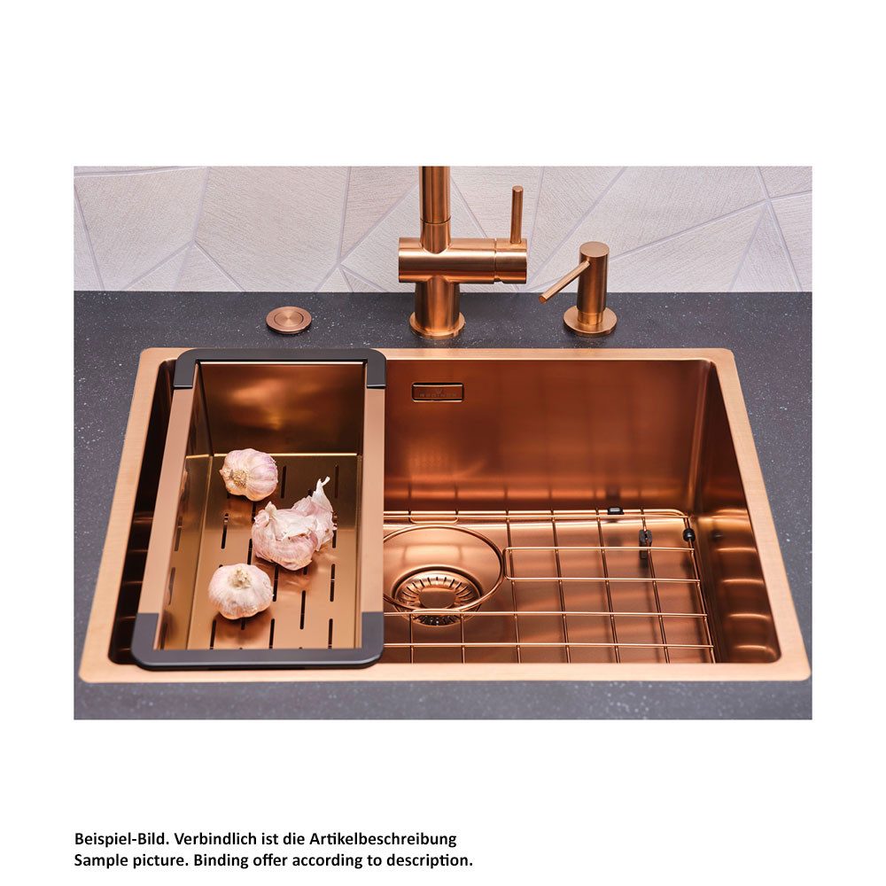 REGINOX Einbauspüle Bodengitter New York 50x40 copper ll