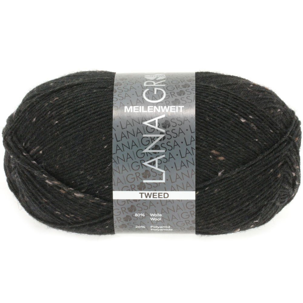 Artikel klicken und genauer betrachten! - Verleih deinen Sockenprojekten einen Hauch von Eleganz mit der Lana Grossa Meilenweit 100 Tweed!   Lust auf selbstgestrickte Socken, die nicht nur wohlig warm halten, sondern auch einen Hauch von Eleganz in deinen Alltag bringen? Dann ist die  Lana Grossa Meilenweit 100 Tweed  genau das Richtige für dich! | im Online Shop kaufen