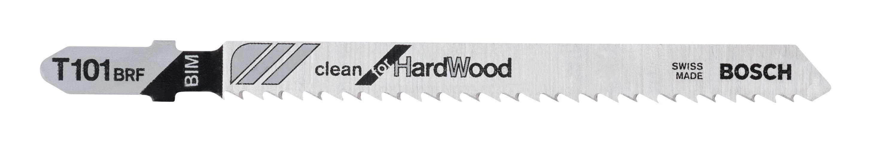 Stück), BRF Wood (3 Stichsägeblatt for 3er-Pack BOSCH Hard T 101 - Clean