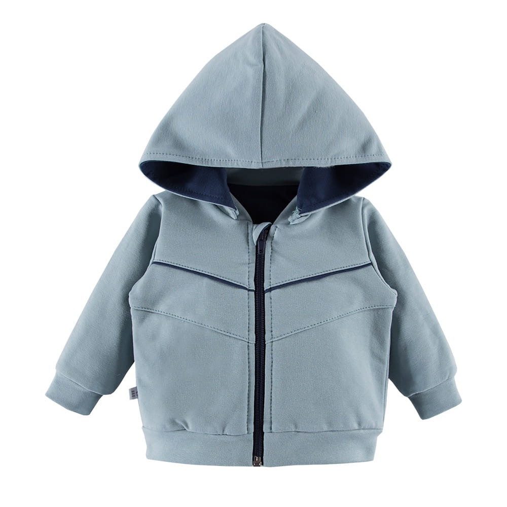 Eevi Kapuzensweatjacke Eevi Sweatjacke Pacific mit abnehmbarer Kapuze