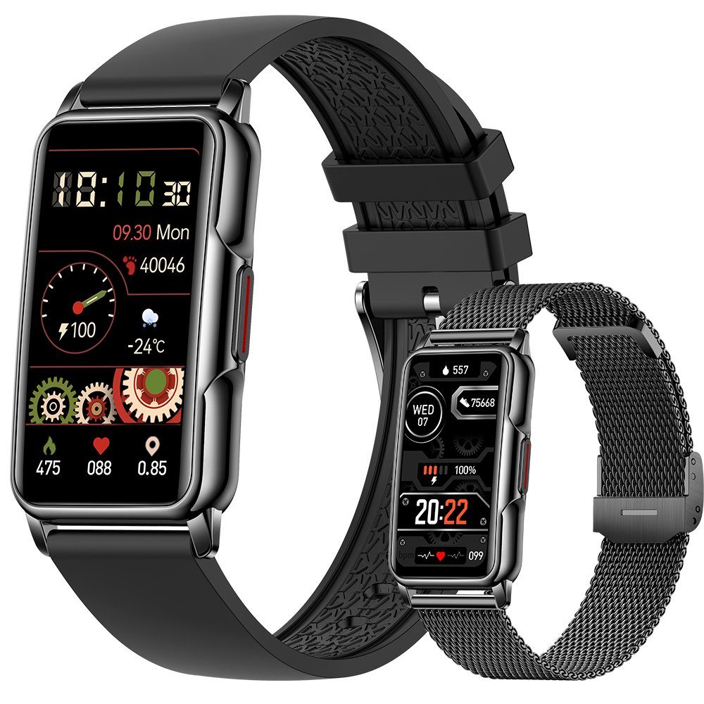 Sross Smartwatch, Fitness Tracker Uhr für Damen Herren, Aktivitätstracker Smartwatch (1,47