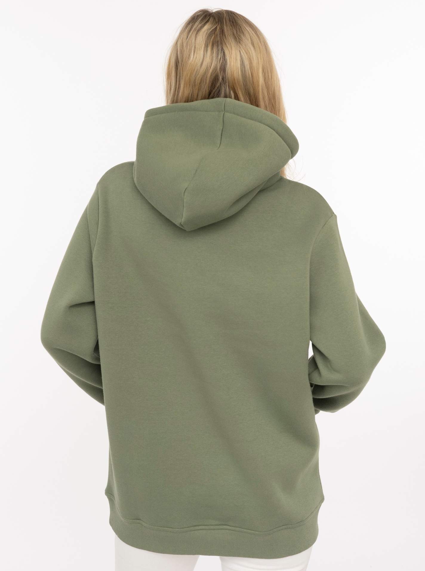 Zwillingsherz Hoodie "Better with a Dog" gestickte Hunde und Slogan, Kapuze mit Kordel, Kängurutasche