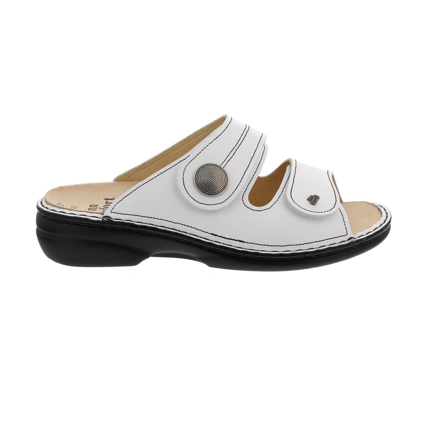 Finn Comfort Finn Comfort Sansibar, Pantolette, Nappa (Glattleder), weiss 2 günstig online kaufen