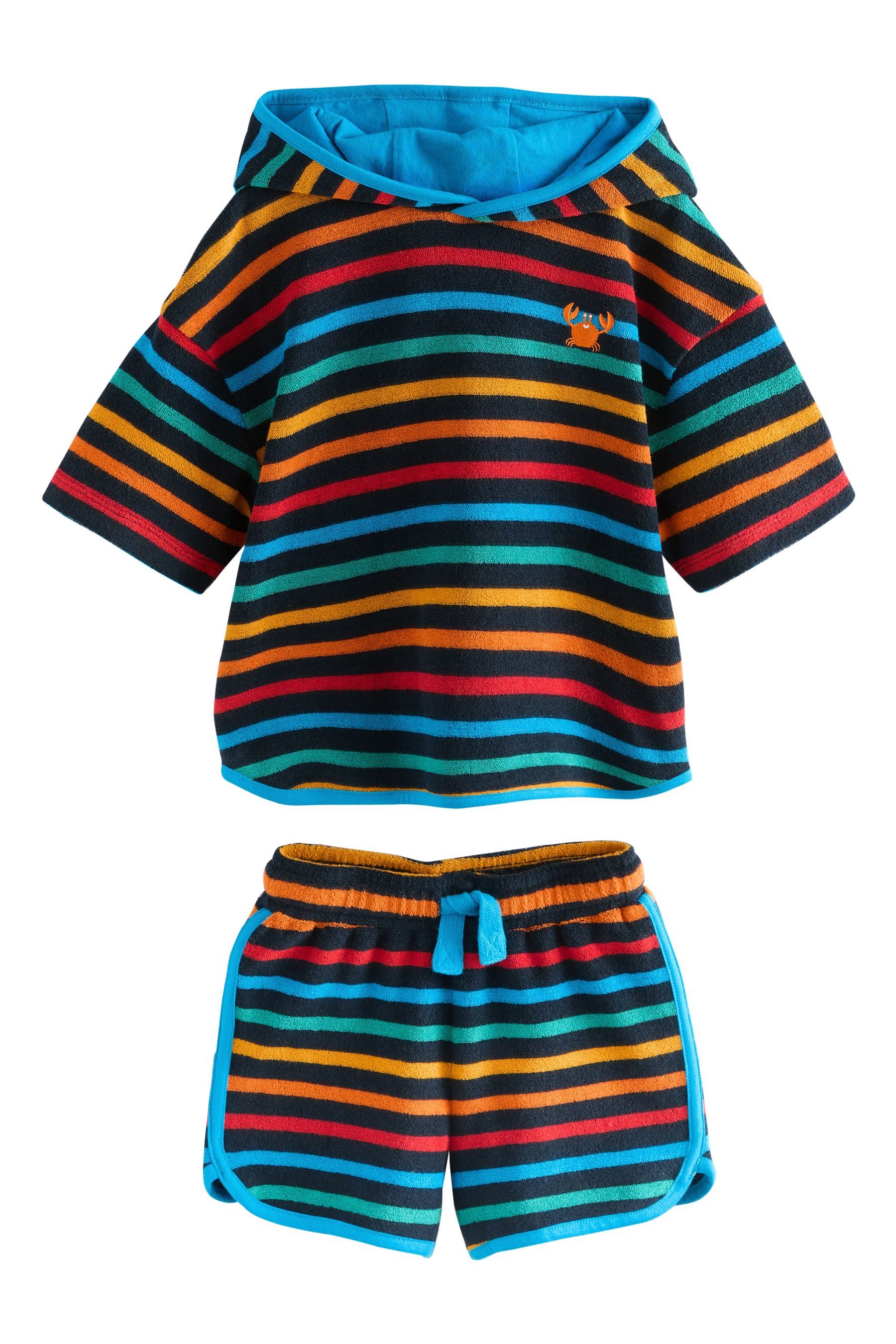 Next Strandoverall Frottee-Set aus 100 % Baumwolle (2-tlg), Trendige Looks