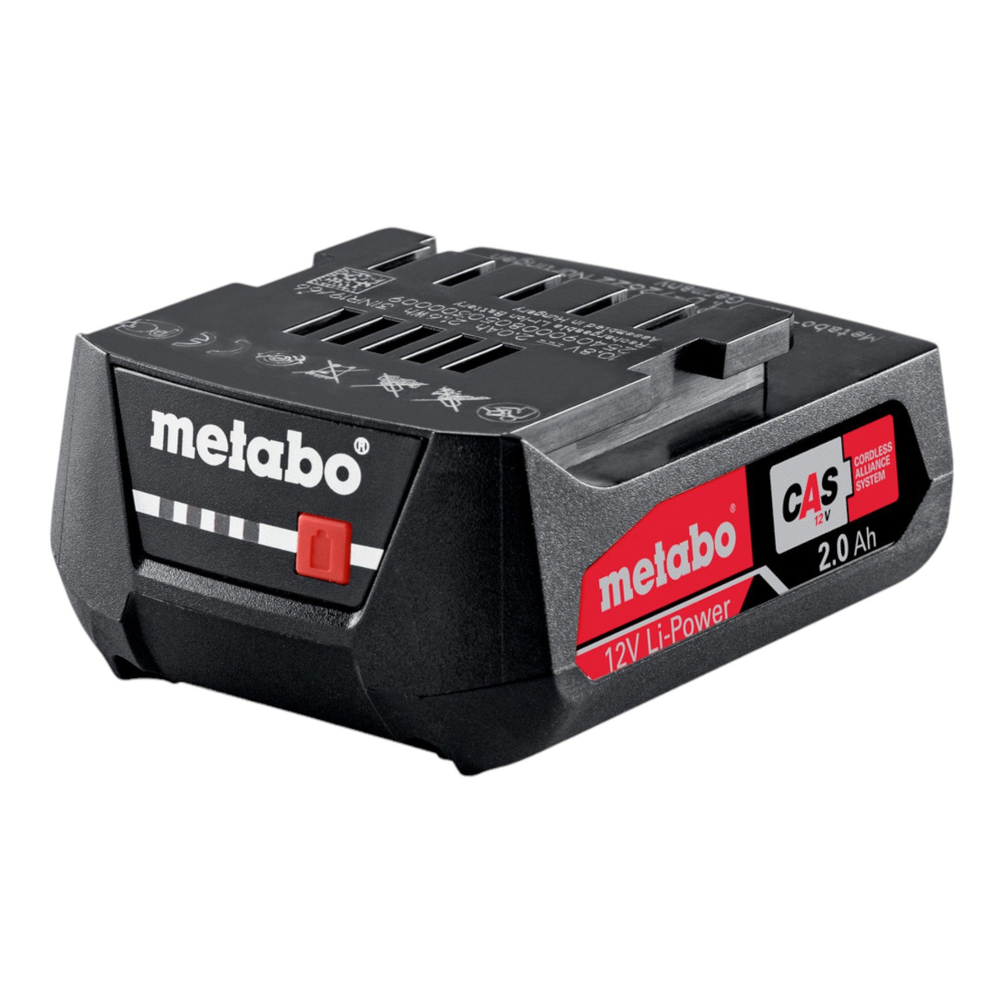 metabo Li-Power 12 V 2,0 Ah / 2000 mAh Li-Ion mit Ladeanzeige (625406000) Akkupacks