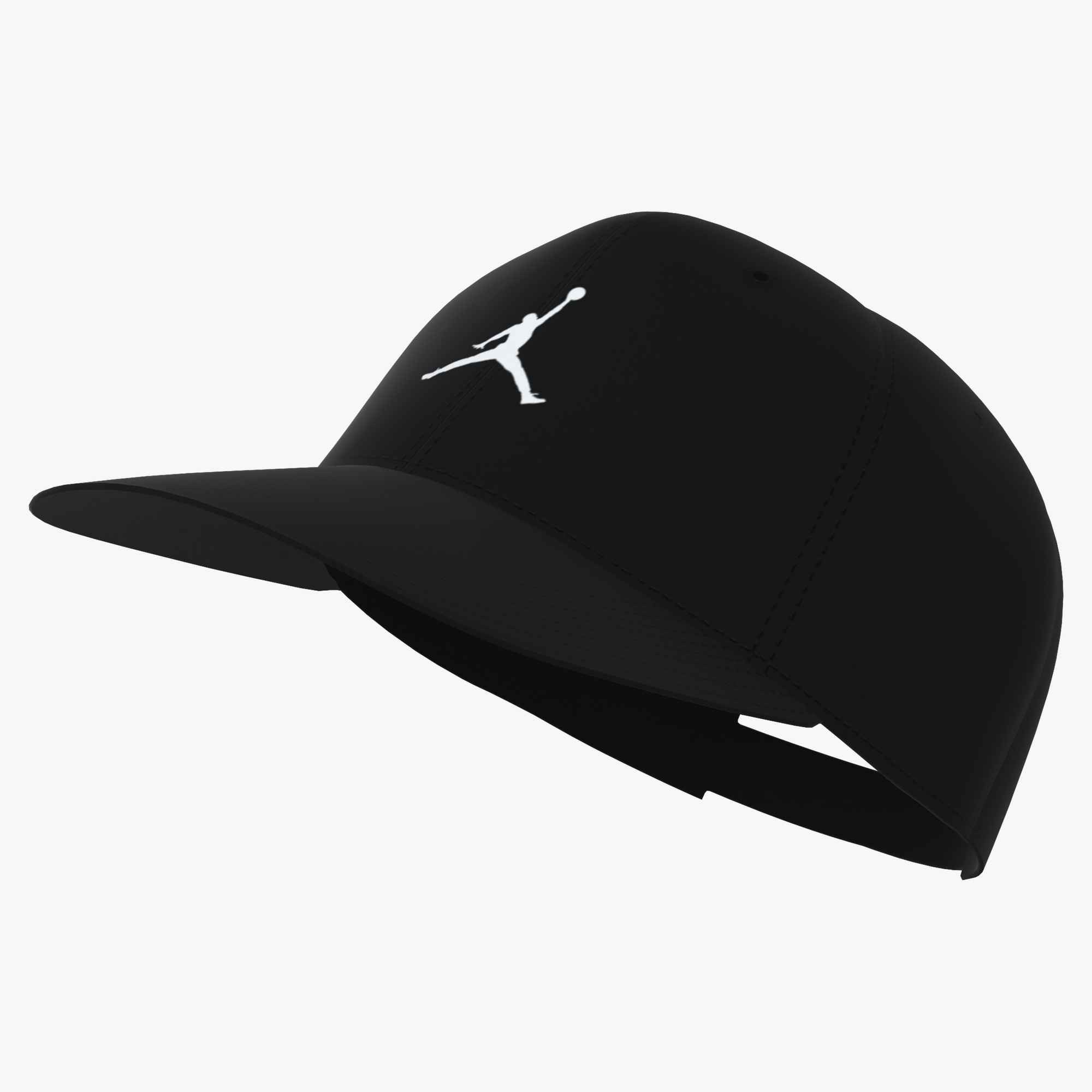 Jordan Baseball Cap U J PRO CAP S FB JUMPMAN flacher Schirm, mit integriertem Schweißband, aus Polyester