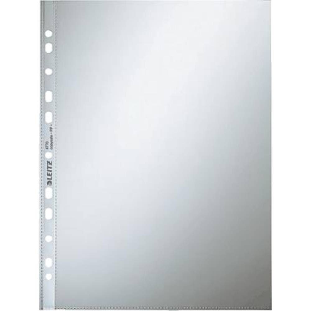 LEITZ Prospekthülle Prospekthüllen Standard A4, /-00-02 80my oben offen PP 47700002-100