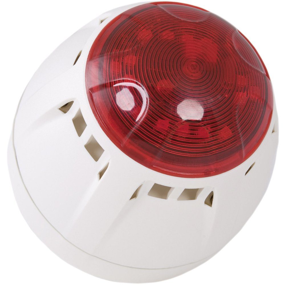 ComPro Sensor Chiasso Razor) ComPro (Chiasso 12, LED Kombi-Signalgeber Razor Rot Dauerton Blitzlicht