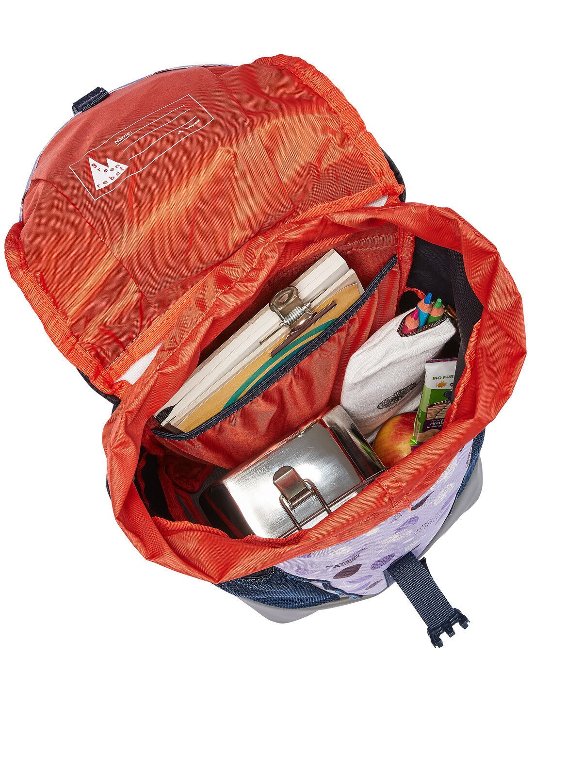 VAUDE Trekkingrucksack Puck 10, Kinderrucksack inklusive Regenhülle und Sitzmatte, 10 Liter