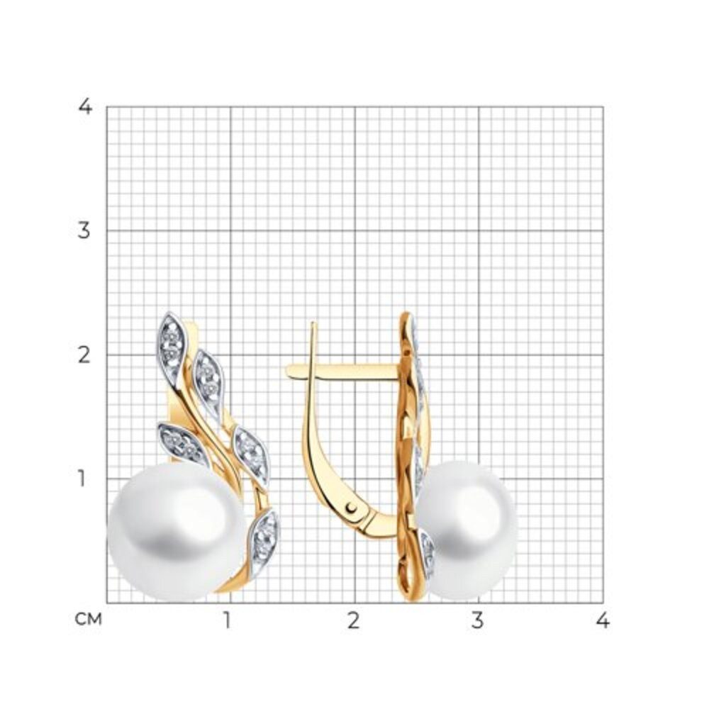 Secretforyou Perlenohrringe Ohrringe Creolen 925 Silber vergoldet Rosegoldo günstig online kaufen