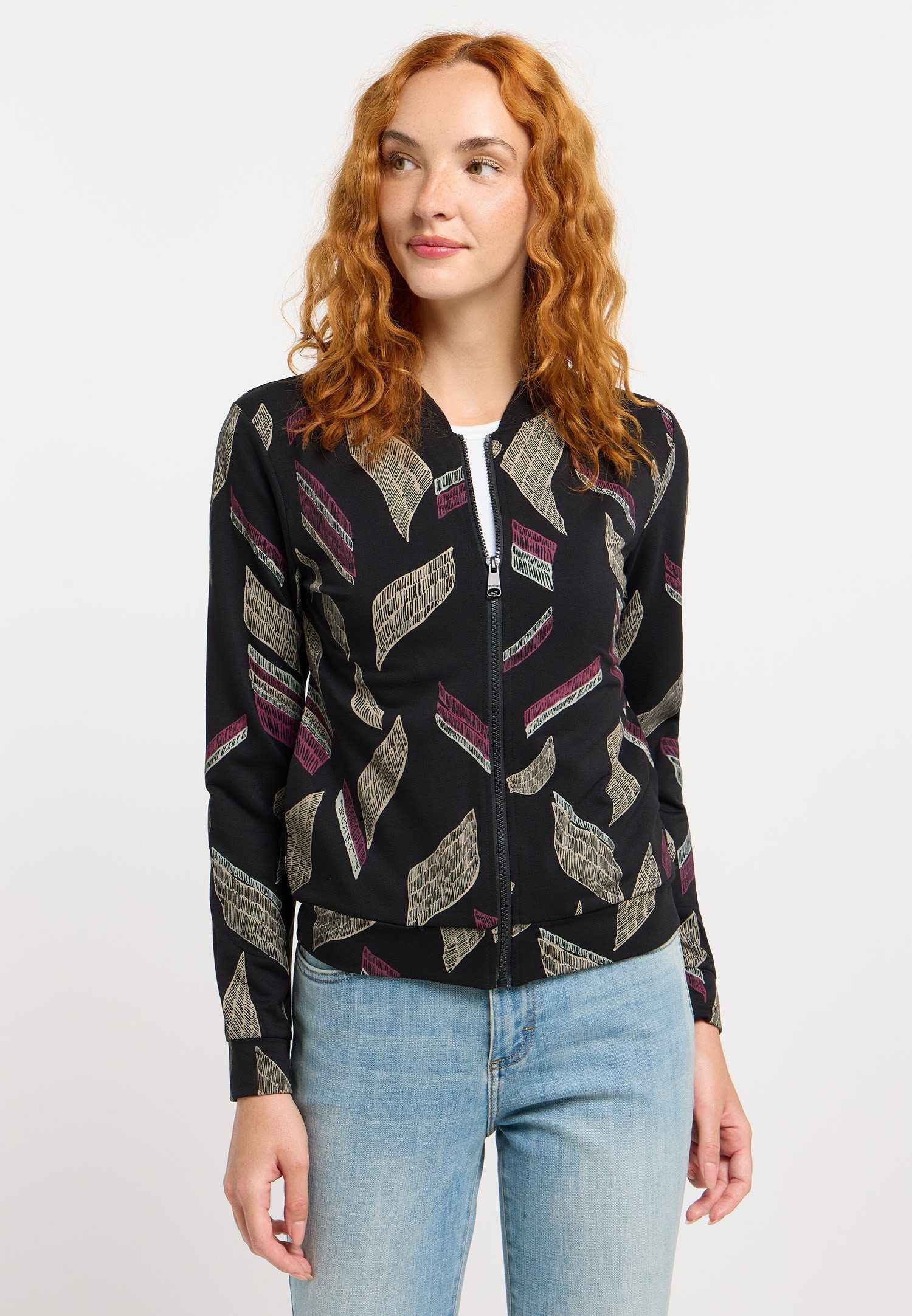 Ragwear Sweatjacke KENIANE PRINT günstig online kaufen