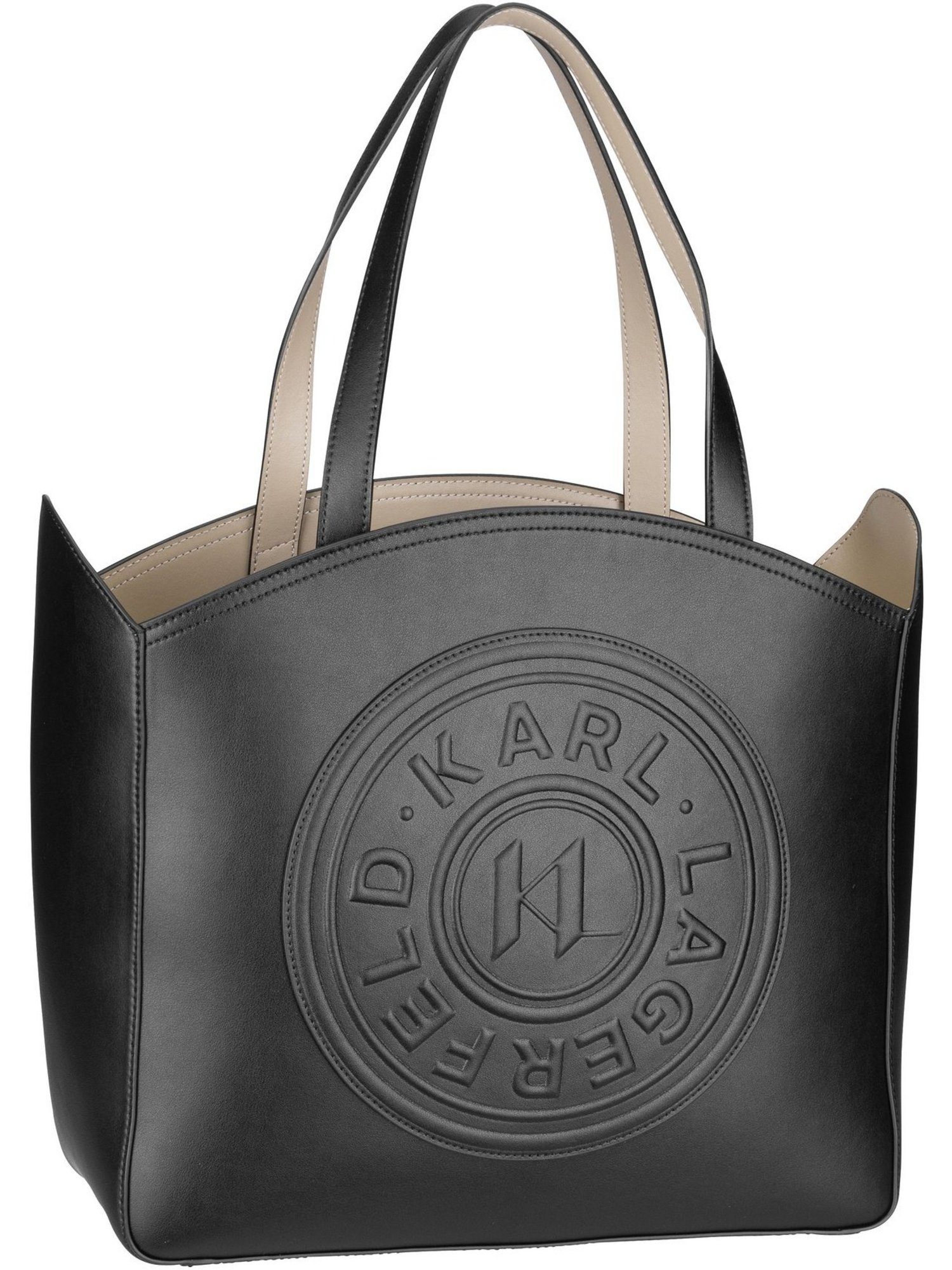 KARL LAGERFELD Shopper K/Circle LG Tote Patch