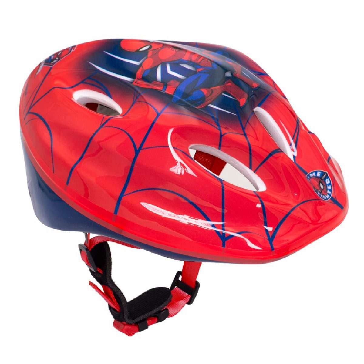 Spiderman Kinderfahrradhelm Perfekter Kopfschutz für junge Radfahrer (52-56 cm)