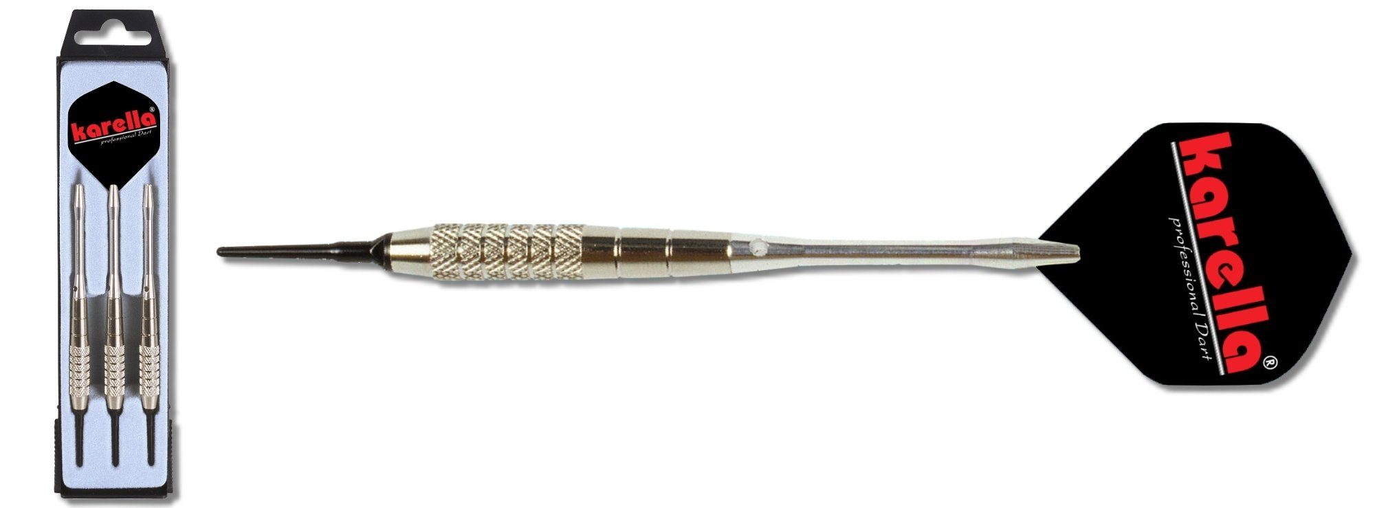 Dartpfeil Softdart Karella Silver-Line SL-2, 16g