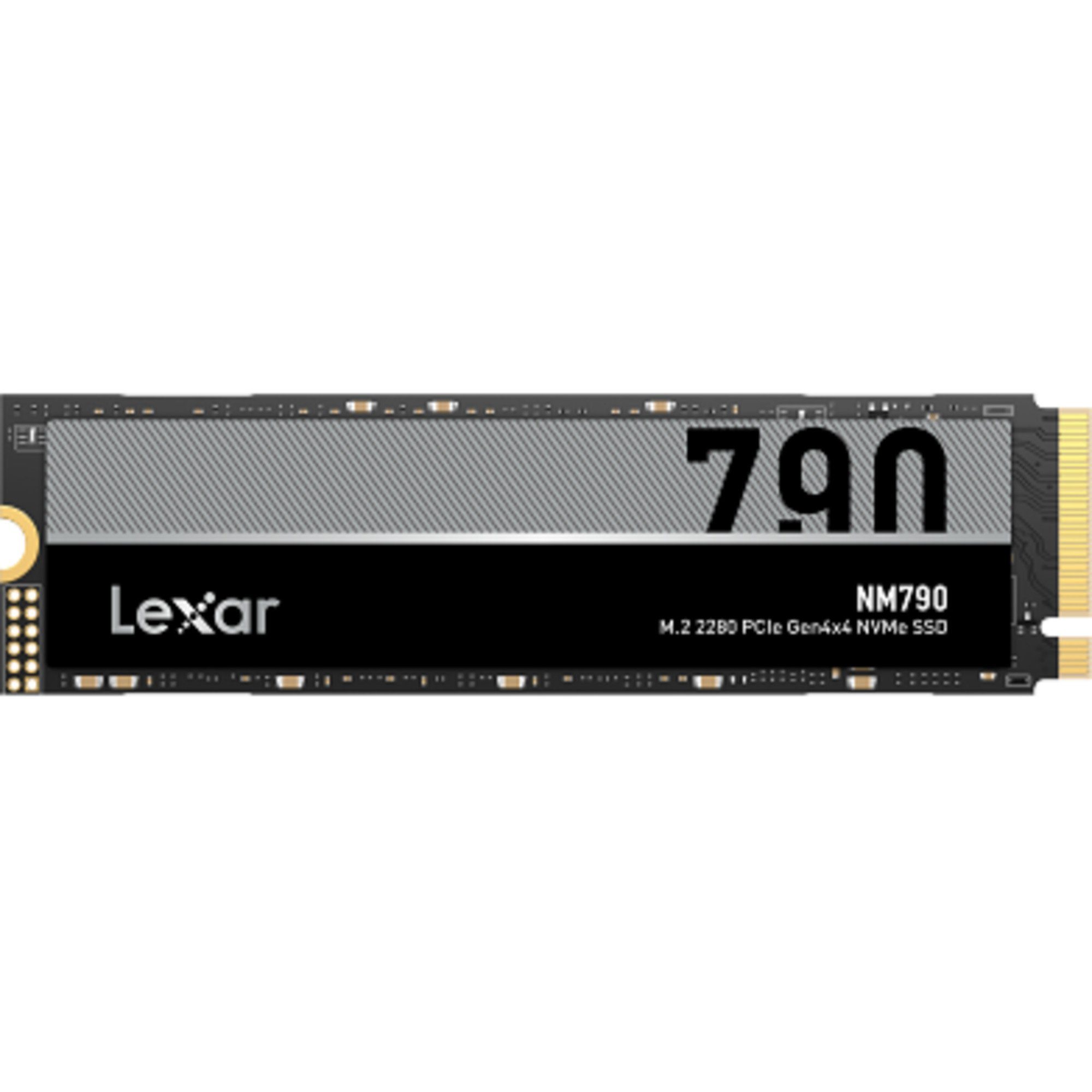 Lexar NM790 4 TB, PCIe 4.0 x4, NVMe 1.4, M.2 2280 SSD-Festplatte