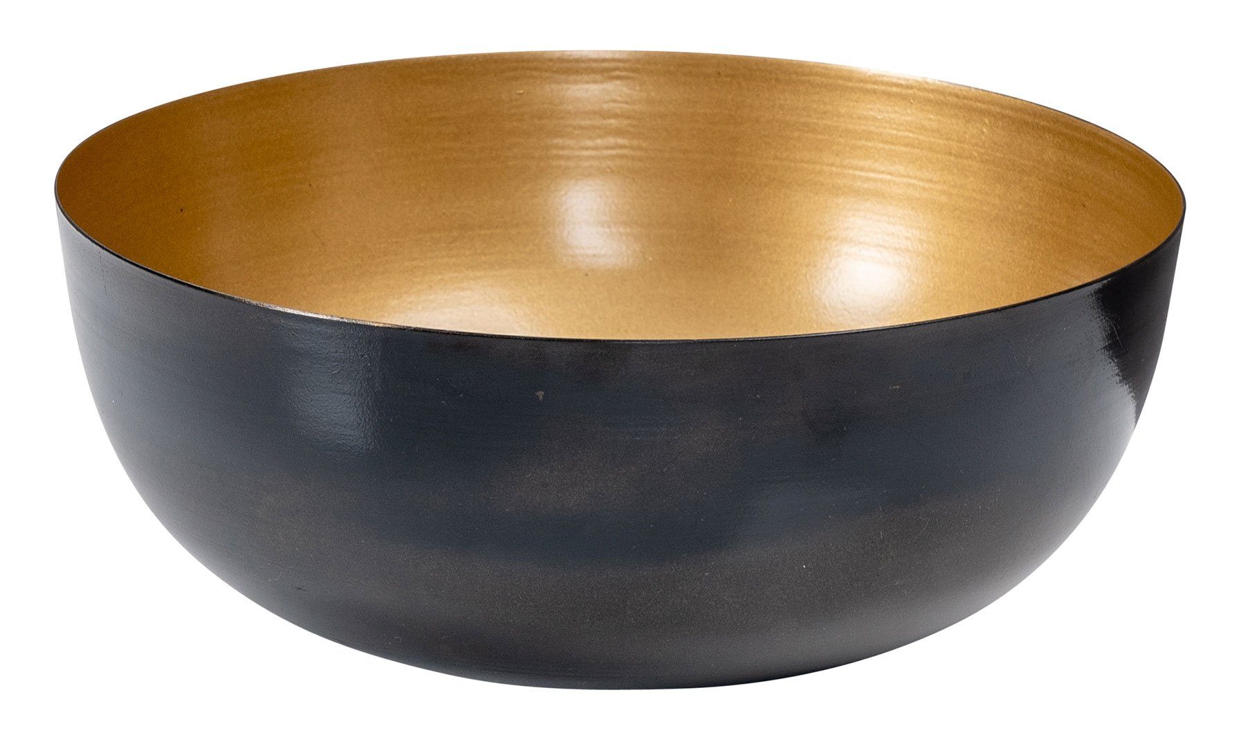 Levandeo® Dekoschale, Schale Rund Ø25cm Schwarz günstig online kaufen