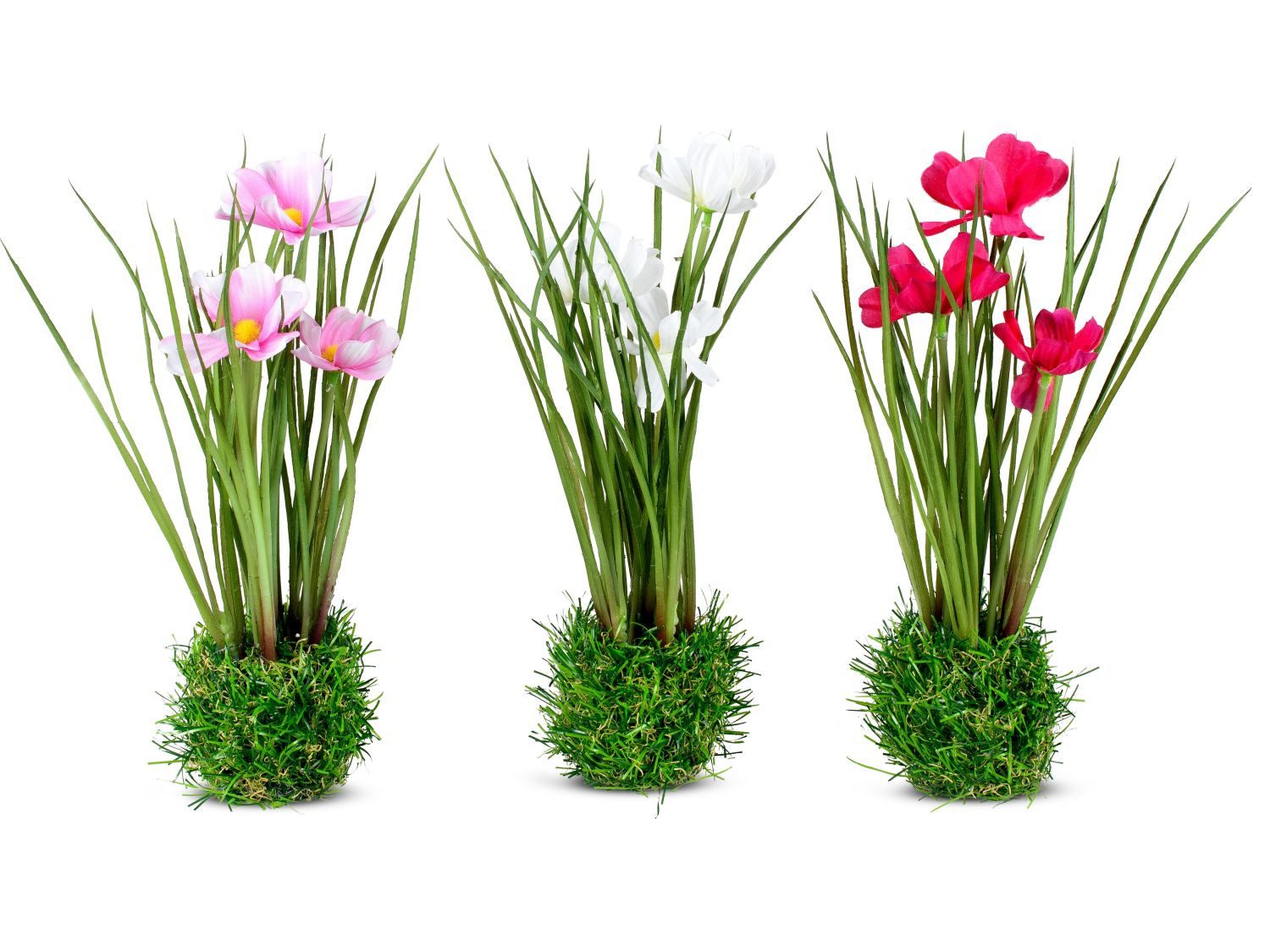 Kunstblume Kunstblumen, formano, Höhe 24 cm, Farbe: Mehrfarbig, Motiv: Blumen