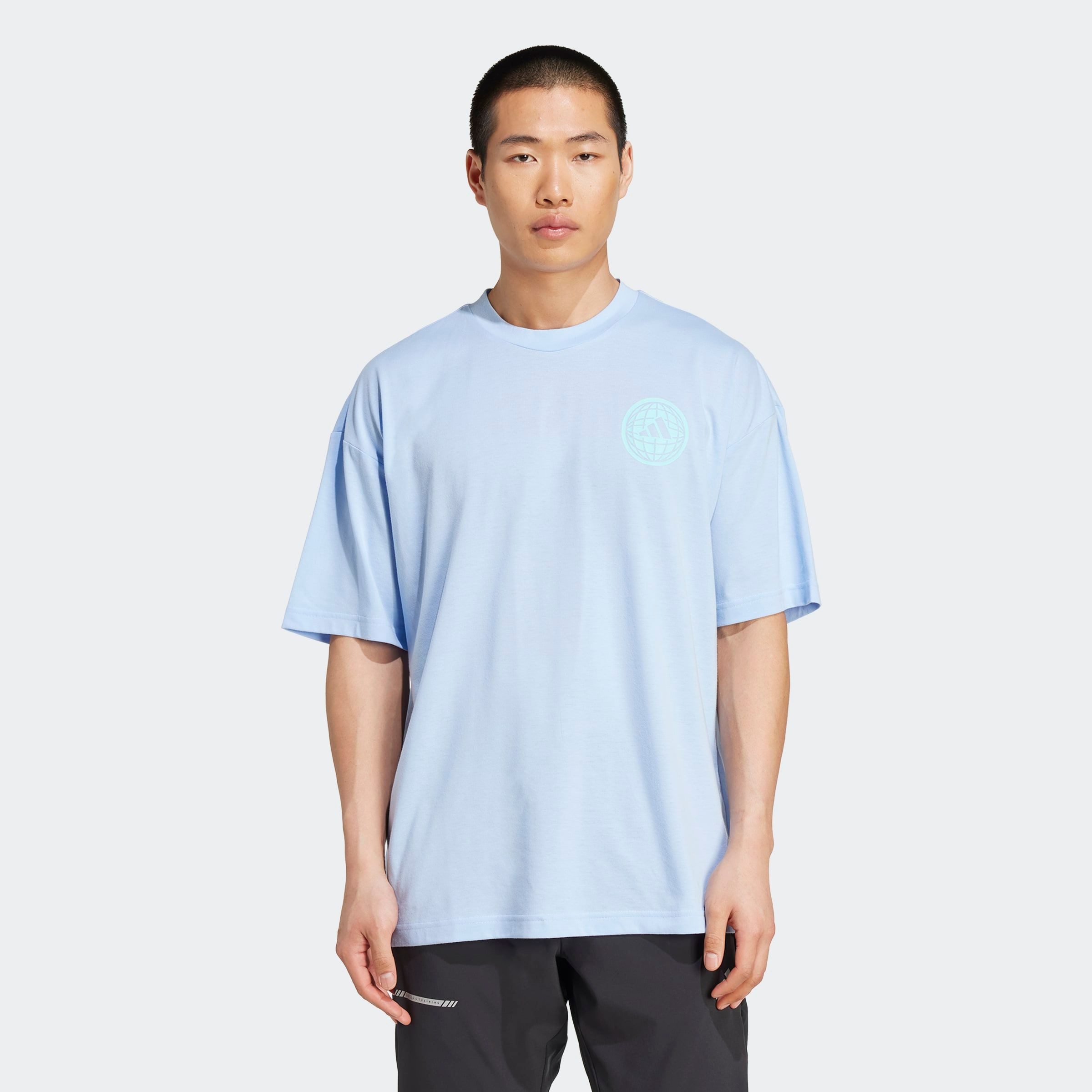 adidas Performance T-Shirt GFX TEE GLOB günstig online kaufen