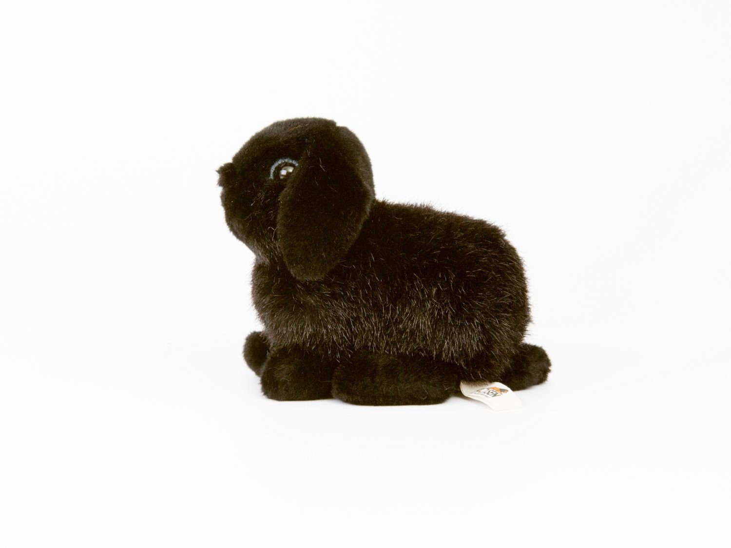Kösen Kuscheltier Kösen Hase Zwergwidder schwarz 18 cm Stofftier