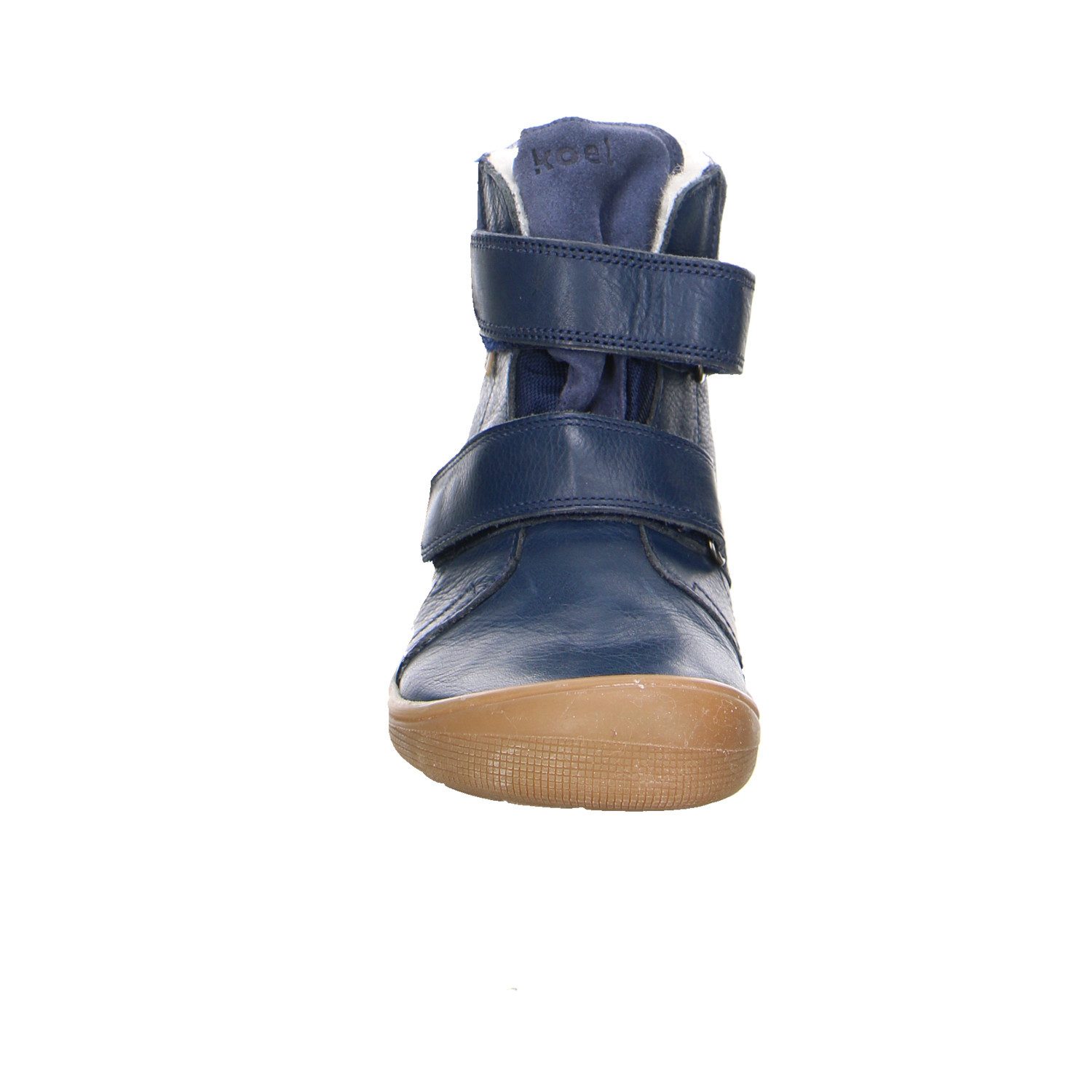 KOEL Koel Bot Desp Velcro Leder Klettstiefel Winter Junge blau Winterstiefelette