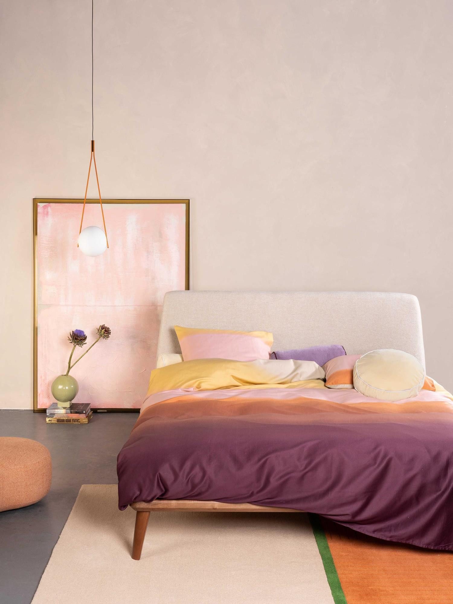 Essenza Bettwäsche Lunare, Satin, 2 teilig, mit Streifen