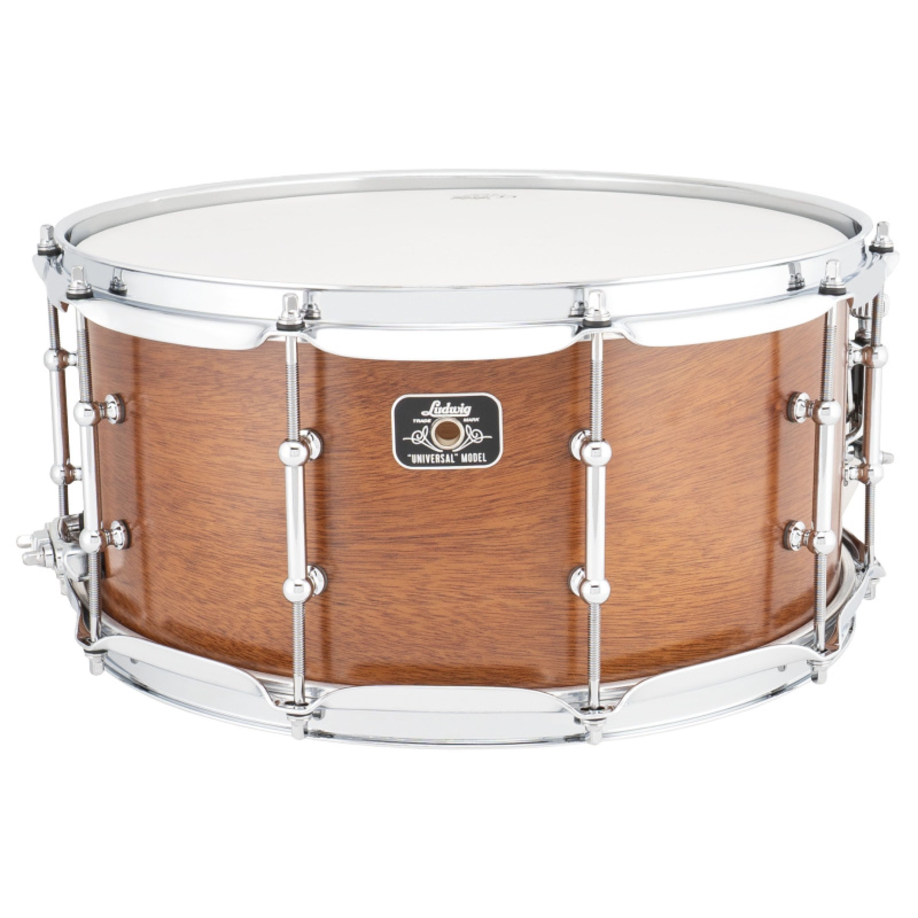 Ludwig Snare Drum, Schlagzeuge, Snare Drums, LU6514MA Universal Mahogany Snare 14"x6,5" - Snare Drum