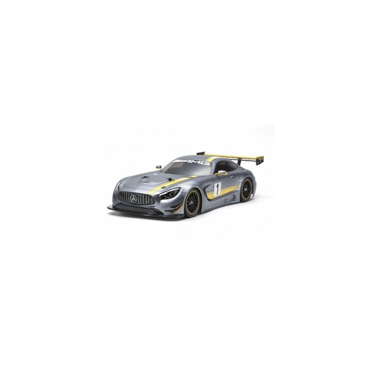 Tamiya RC-Auto 300058639 - RC Car, 1:10 RC MB GT3 AMG GT3 TT-02