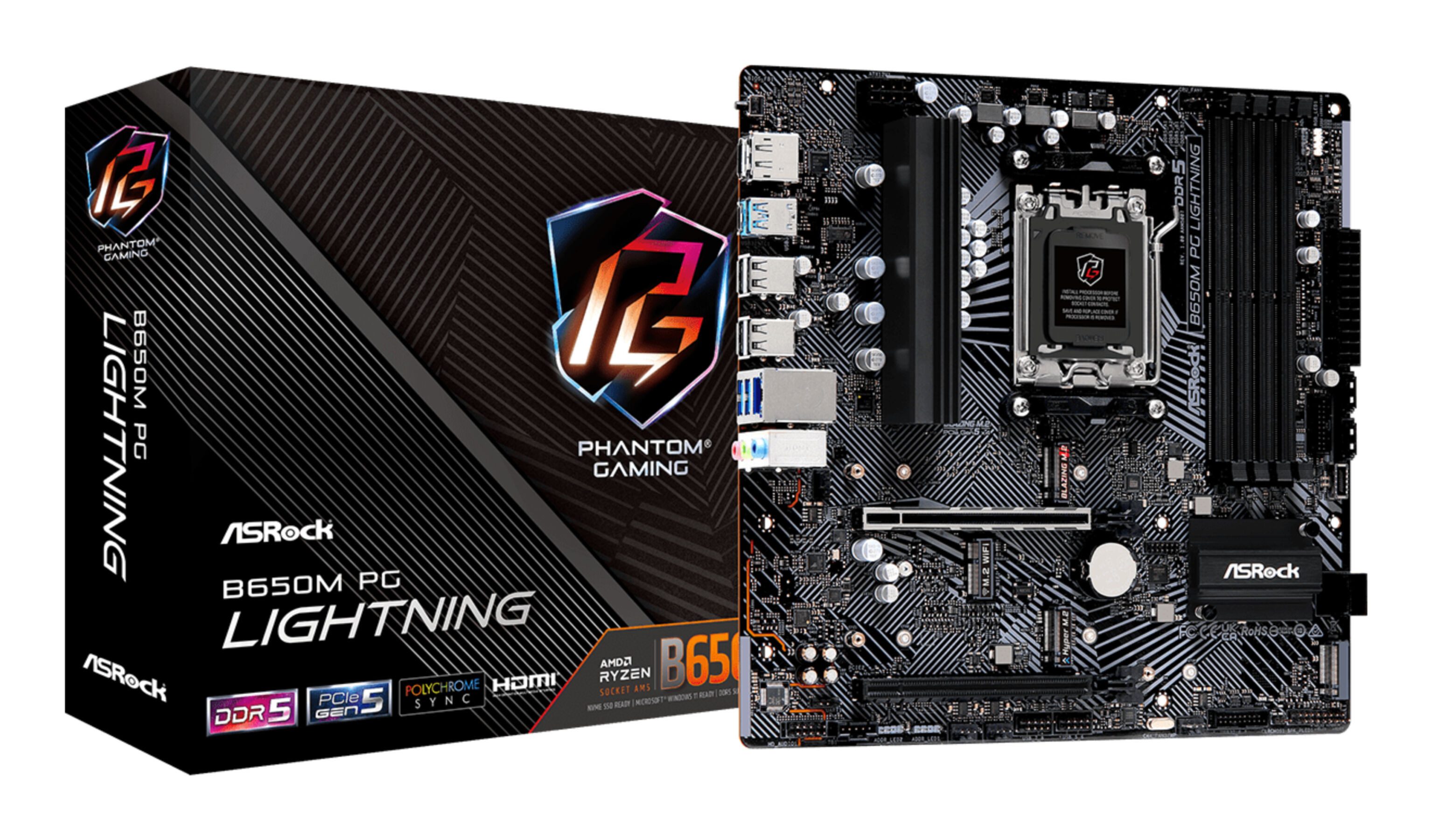 Asrock B650M PG Lightning Mainboard