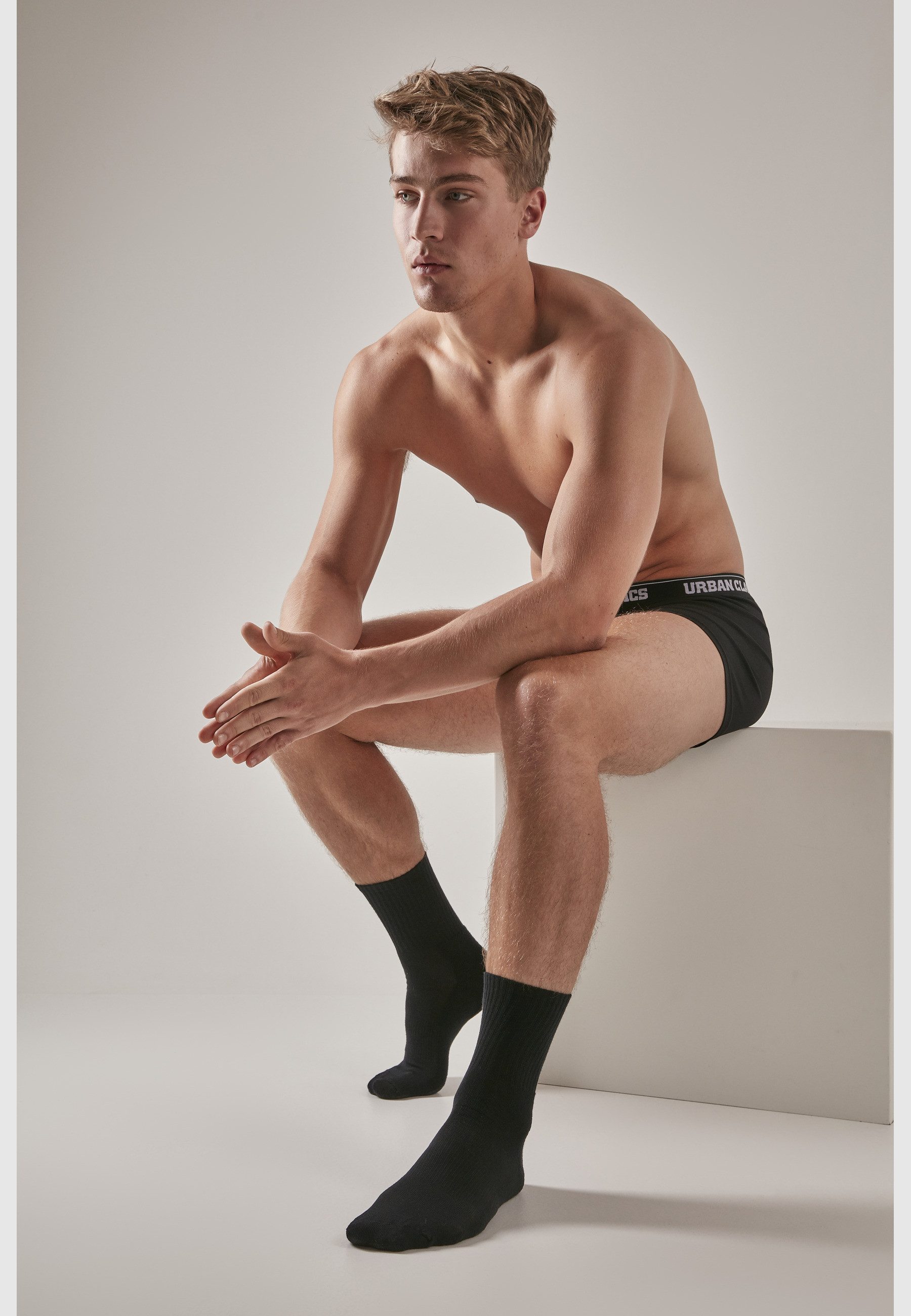 URBAN CLASSICS Strümpfe Urban Classics Unisex Sport Socks 3-Pack (1-Paar) – Bild 4 von 5