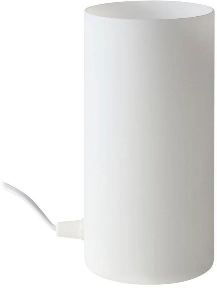 EGLO Tischleuchte GEO Tischlampe, opal-mattes Glas, Schalter am Kabel, minimalistisch, Ein-/Ausschalter, ohne Leuchtmittel, Leuchtmittel wechselbar, Nachttischl – Bild 5 von 5