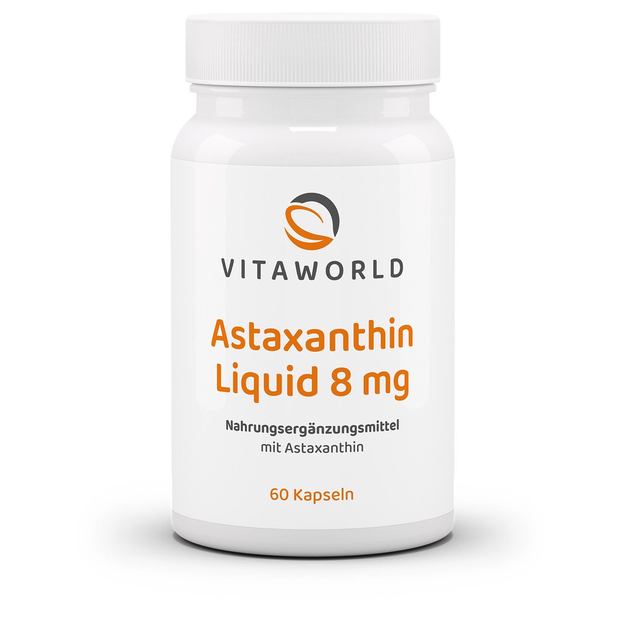 Astaxanthin Liquid 8 mg - aus der Alge Haematococcus pluvealis Kapseln