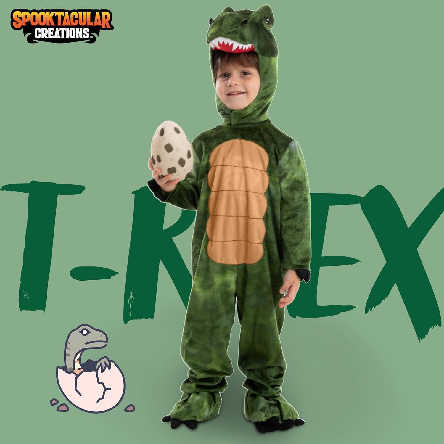 LuxusKollektion Monster-Kostüm Kinder T-Rex Kostüm Grün