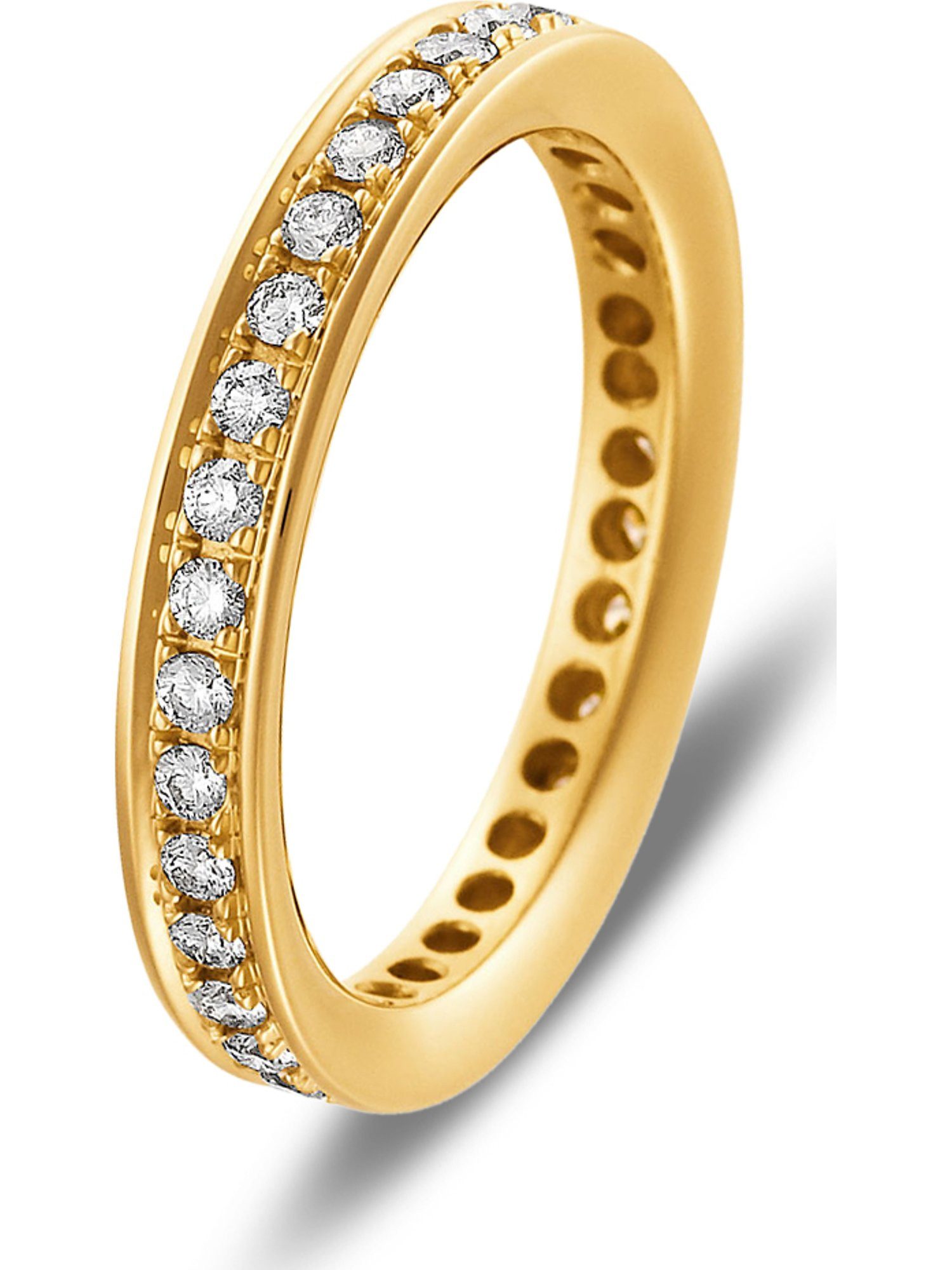 CHRIST Diamantring CHRIST Damen-Damenring Diamant, mit Diamant