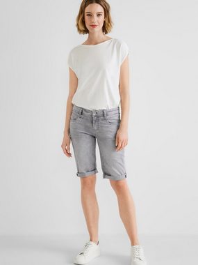 STREET ONE Jeansshorts (1-tlg) Plain/ohne Details