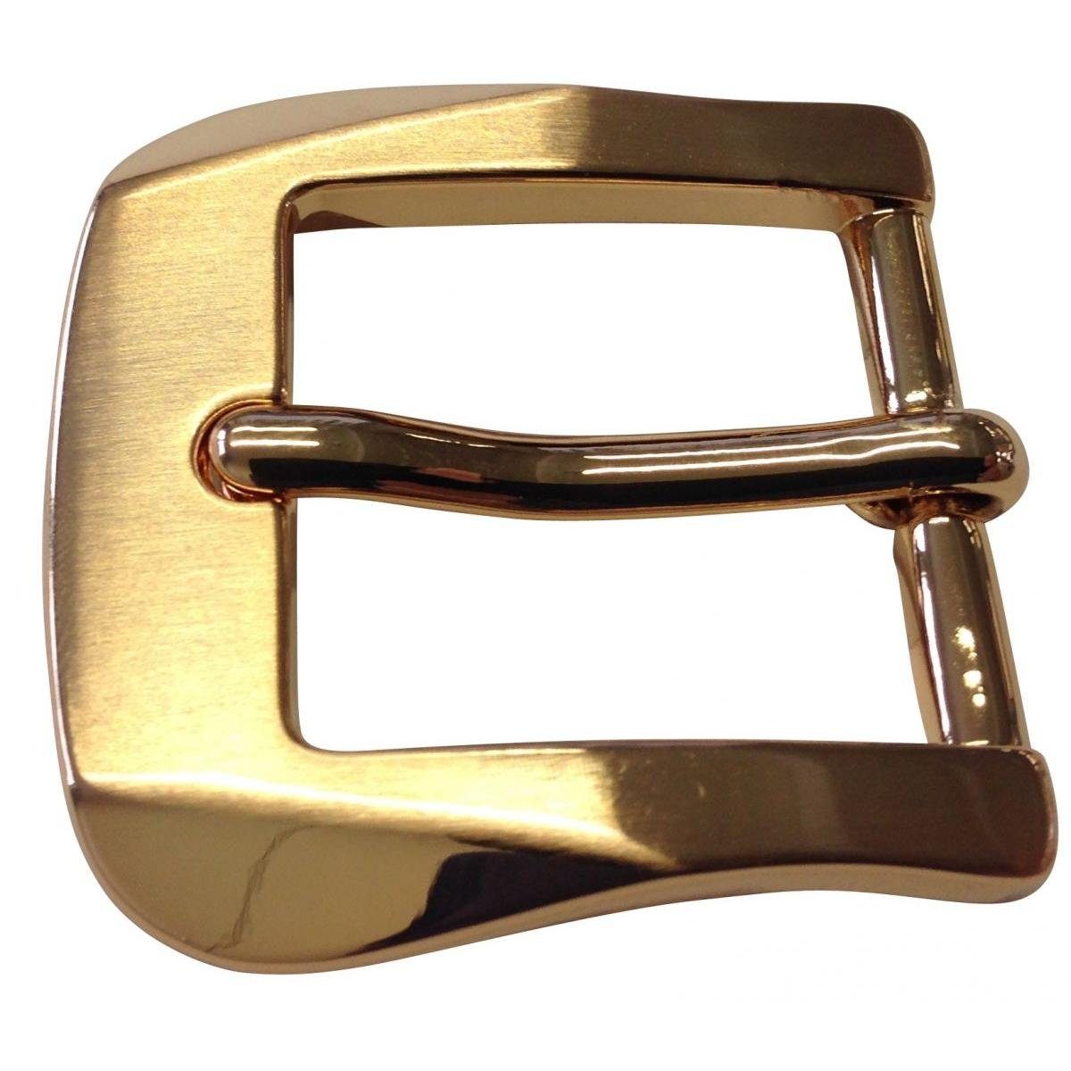 BELTINGER Gürtelschnalle 2,5 cm Gold 2.5cm Dorn-Schließe - - Gürtel zu 25mm bis - Gürtelschließe