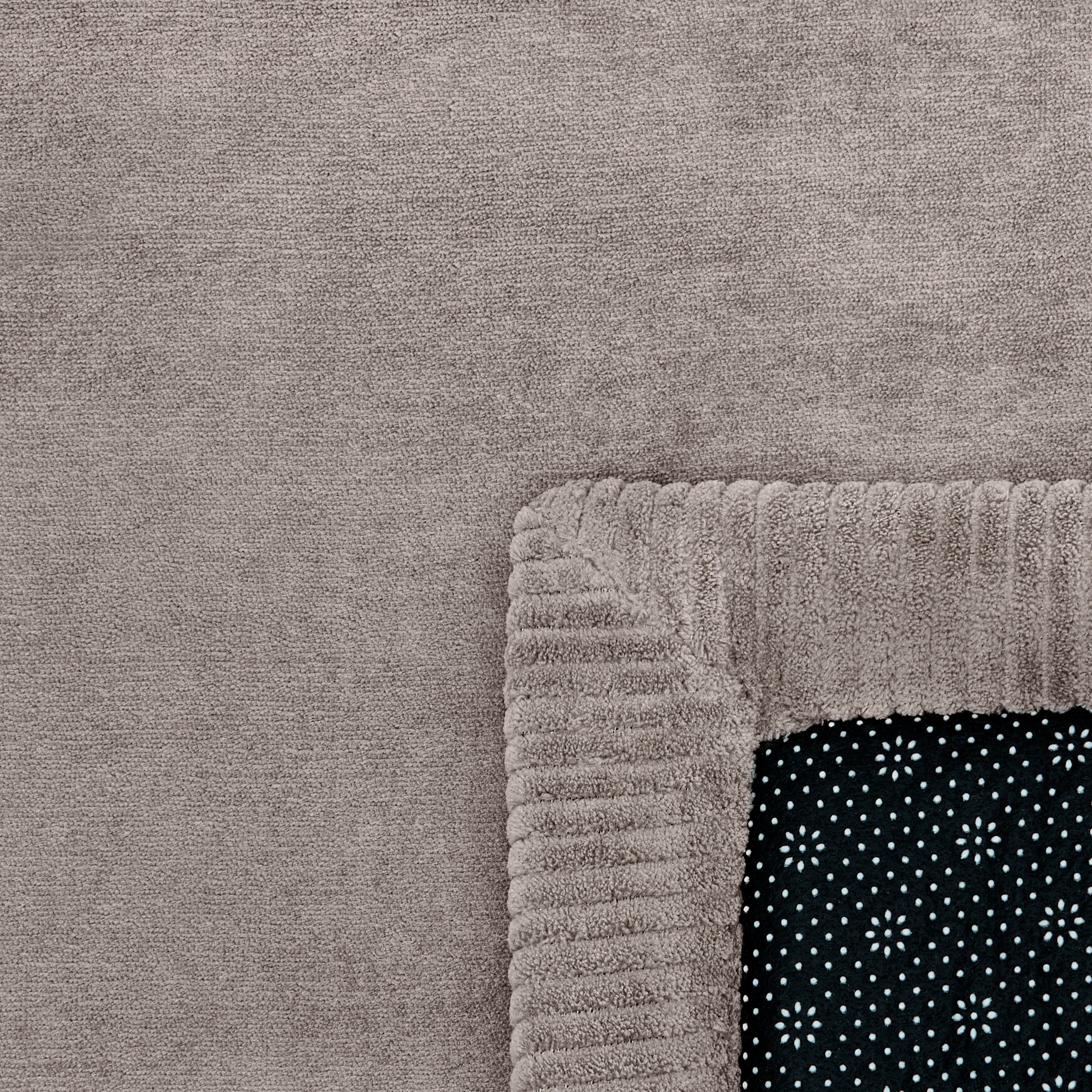 Paco Home Teppich Tatami 475, rechteckig, Höhe: 24 mm, Kurzflor, Uni-Farben, mit Memory Foam, waschbar