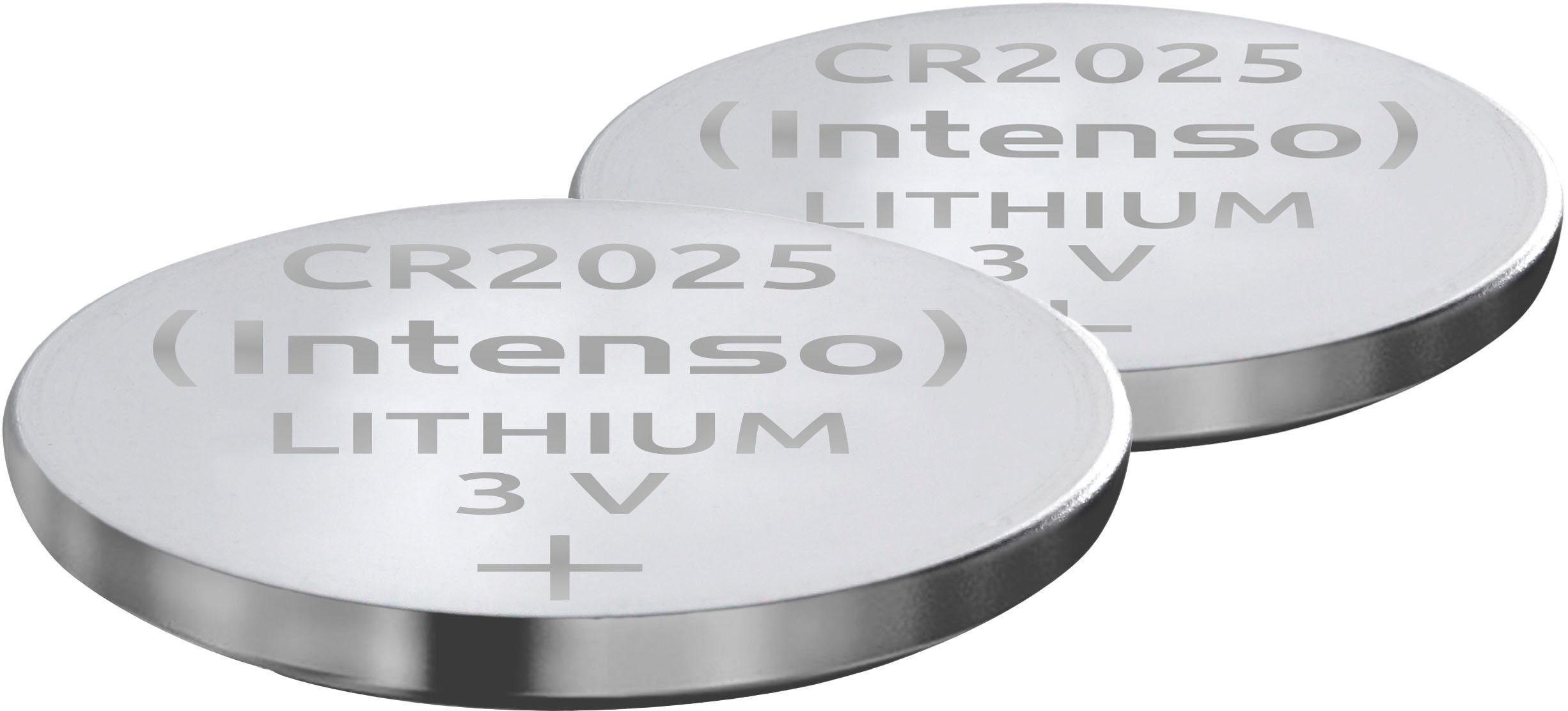 Intenso 2er Pack Energy Ultra CR 2025 Knopfzelle, (2 St)